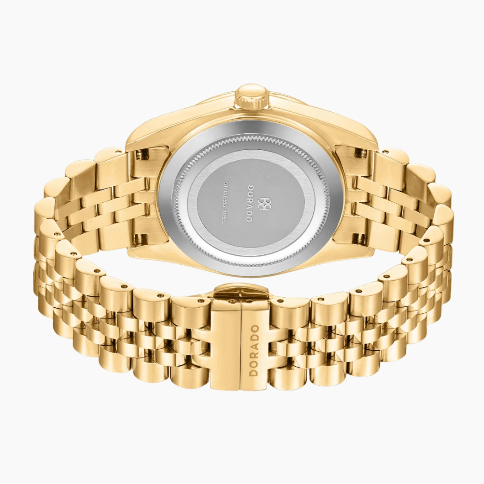 DORADO Gold Timeless Watch - Chocolate - Image 3