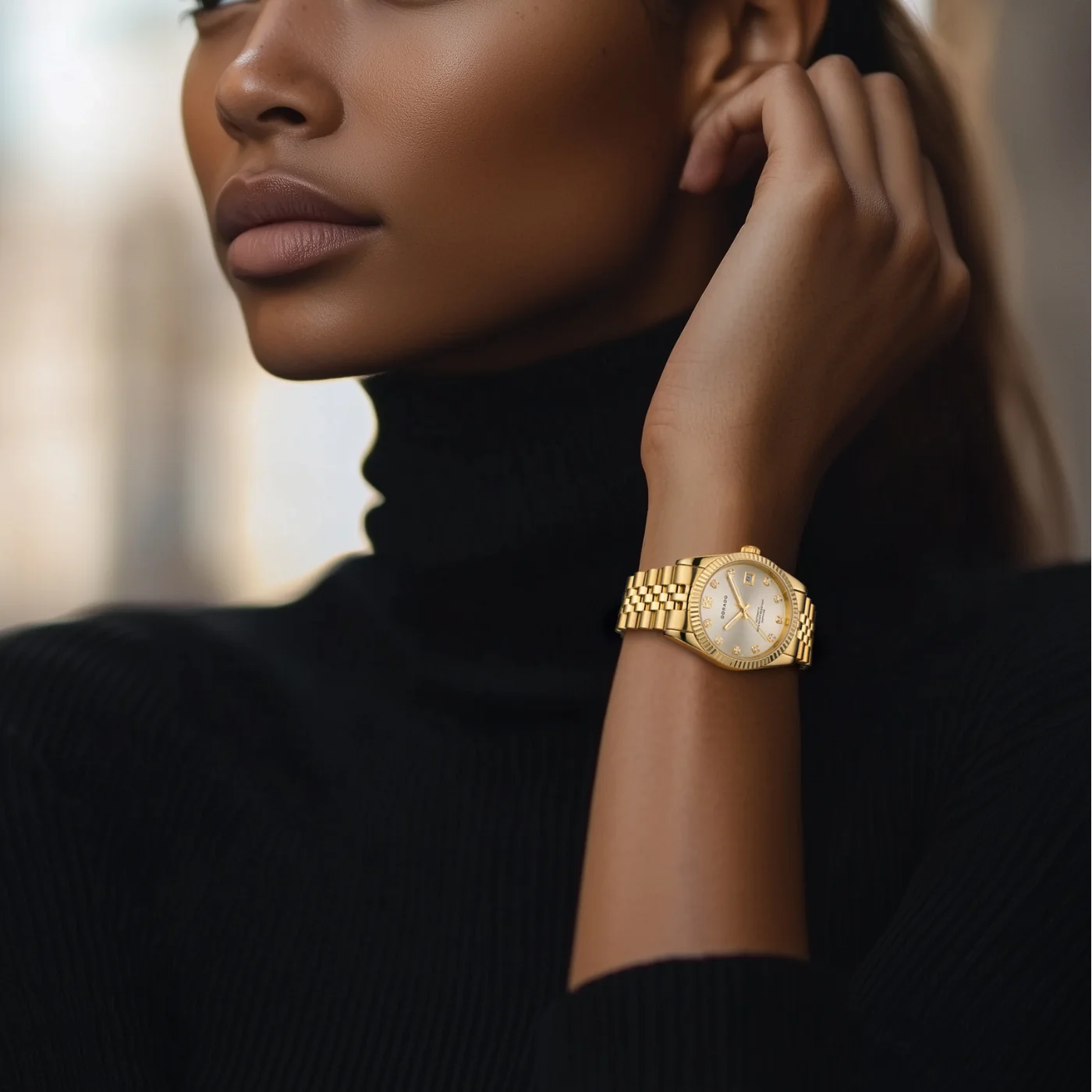 DORADO Gold Timeless Watch - Gold - Image 10