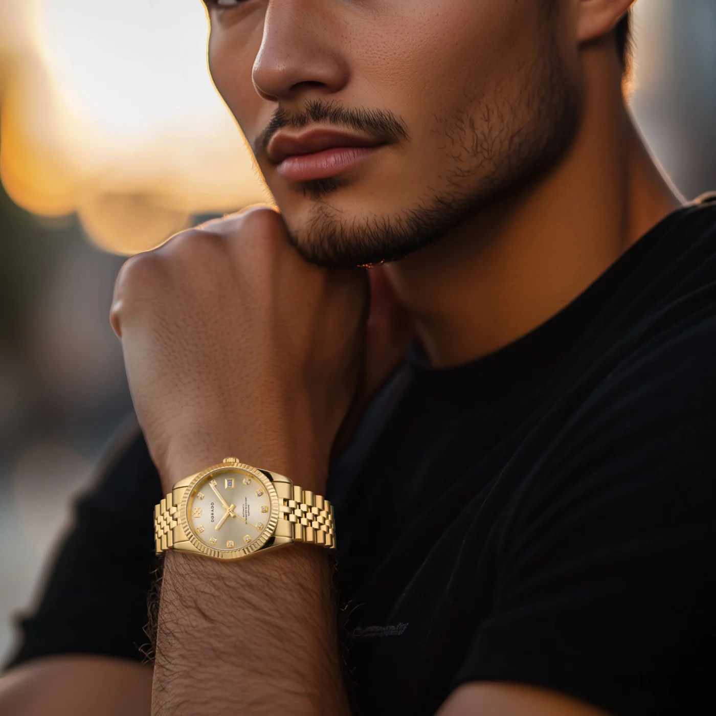 DORADO Gold Timeless Watch - Gold - Image 11