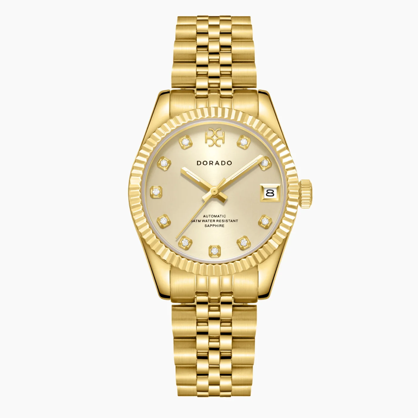 DORADO Gold Timeless Watch - Gold - Image 5