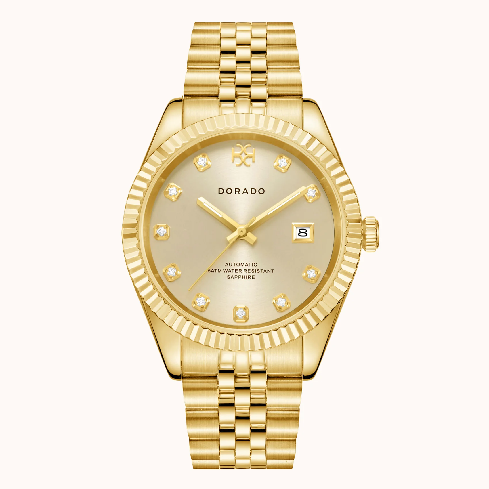 DORADO Gold Timeless Watch - Gold - Image 6