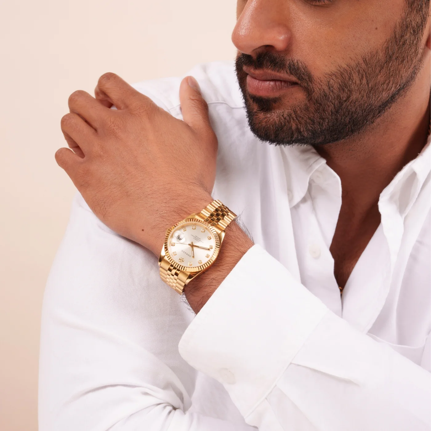 DORADO Gold Timeless Watch - Gold - Image 9