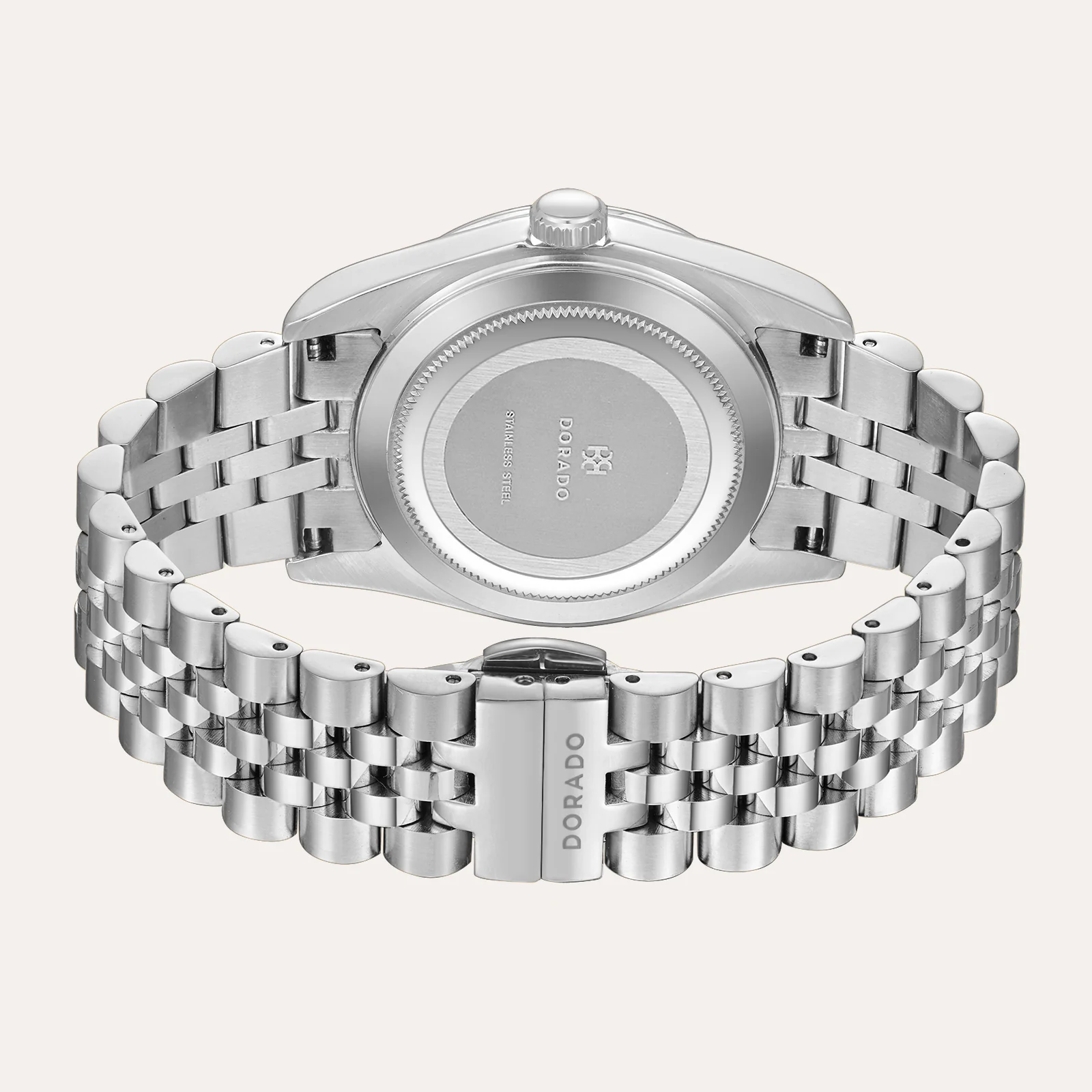 DORADO Silver Timeless Watch - Black - Image 4