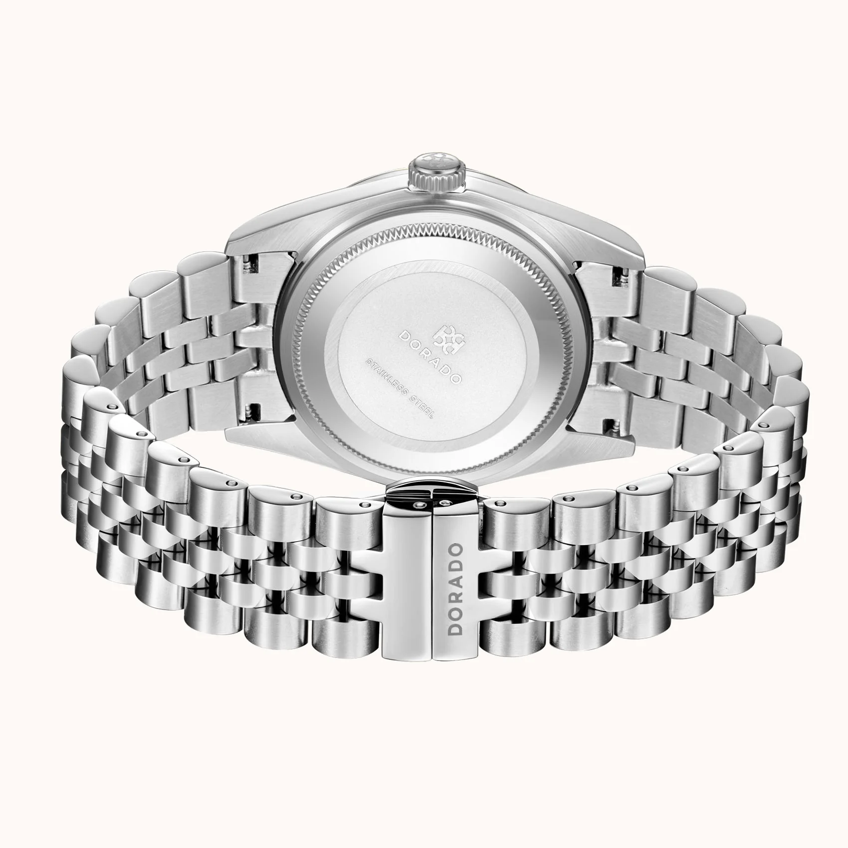 DORADO Silver Timeless Watch - Pink - Image 4