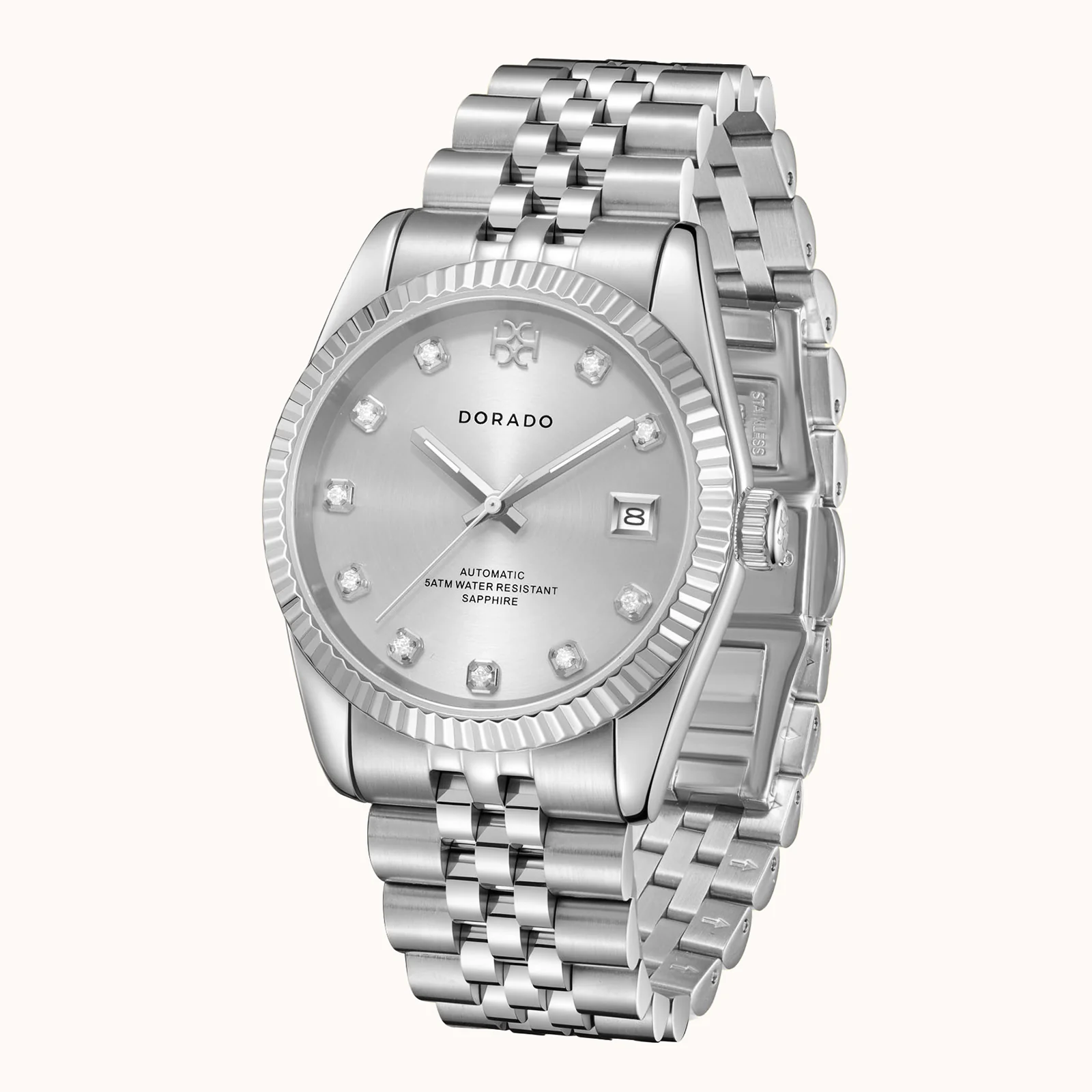 DORADO Silver Timeless Watch - Silver - Image 6