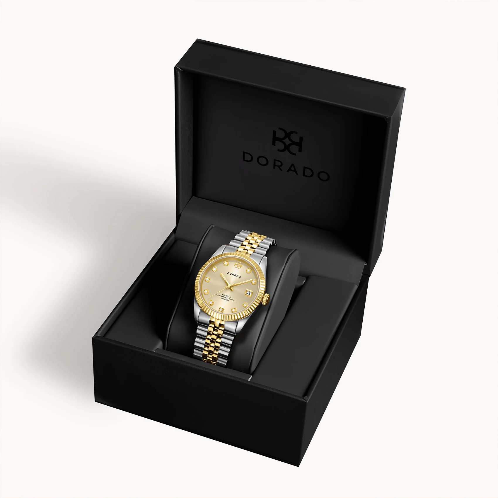 DORADO Two Tone Timeless Watch - Gold - Image 3