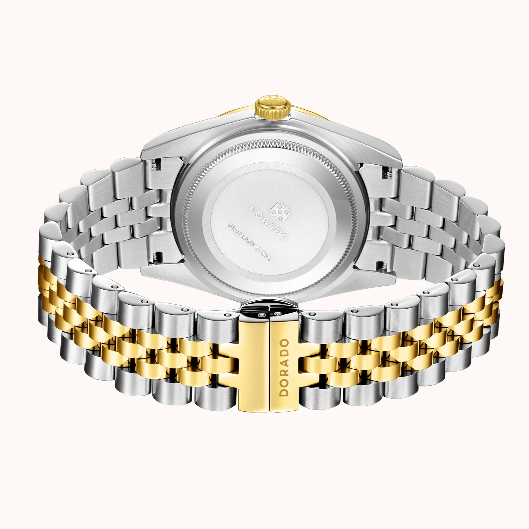 DORADO Two Tone Timeless Watch - Gold - Image 4