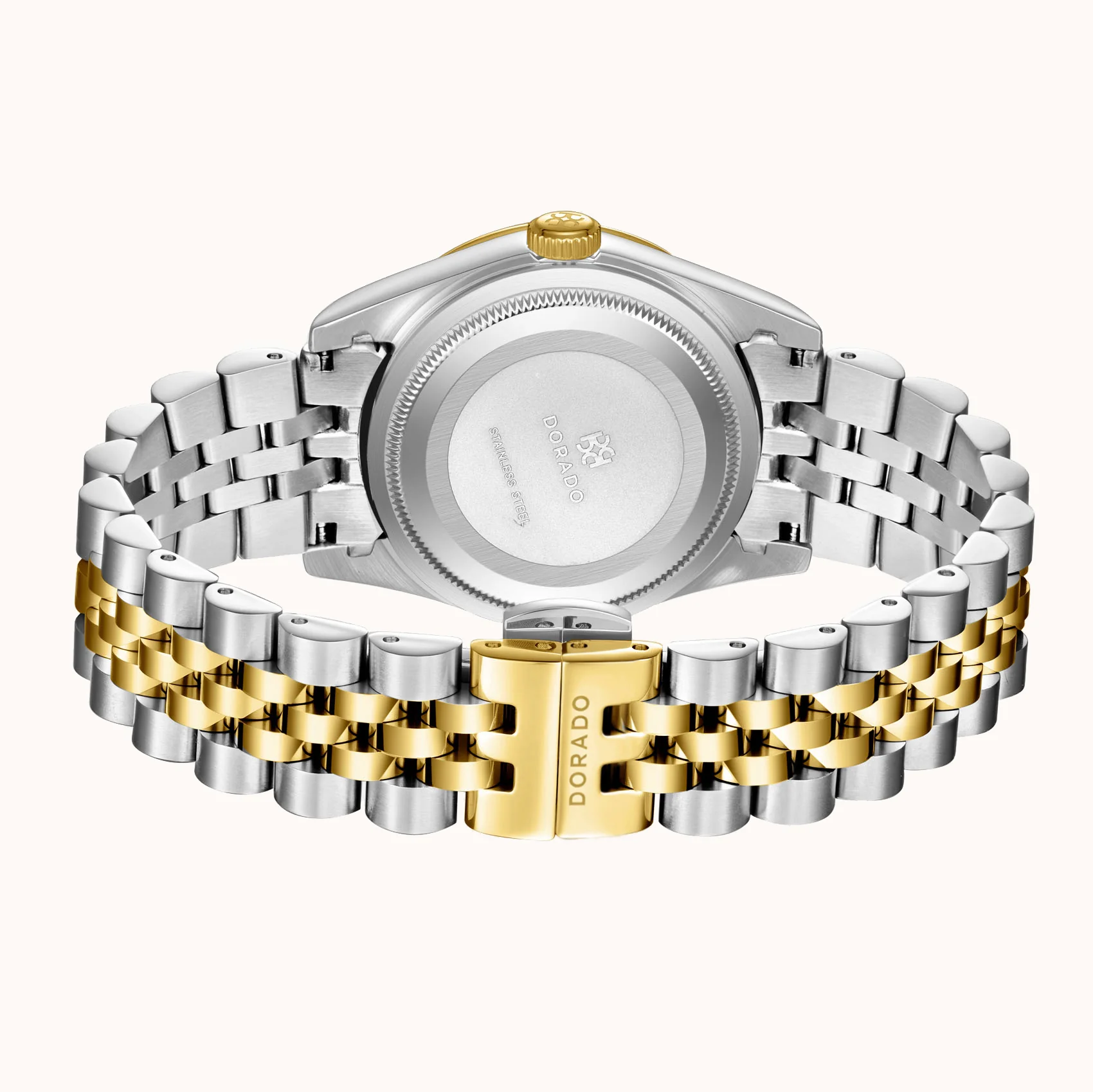 DORADO Two Tone Timeless Watch - Olive - Image 4