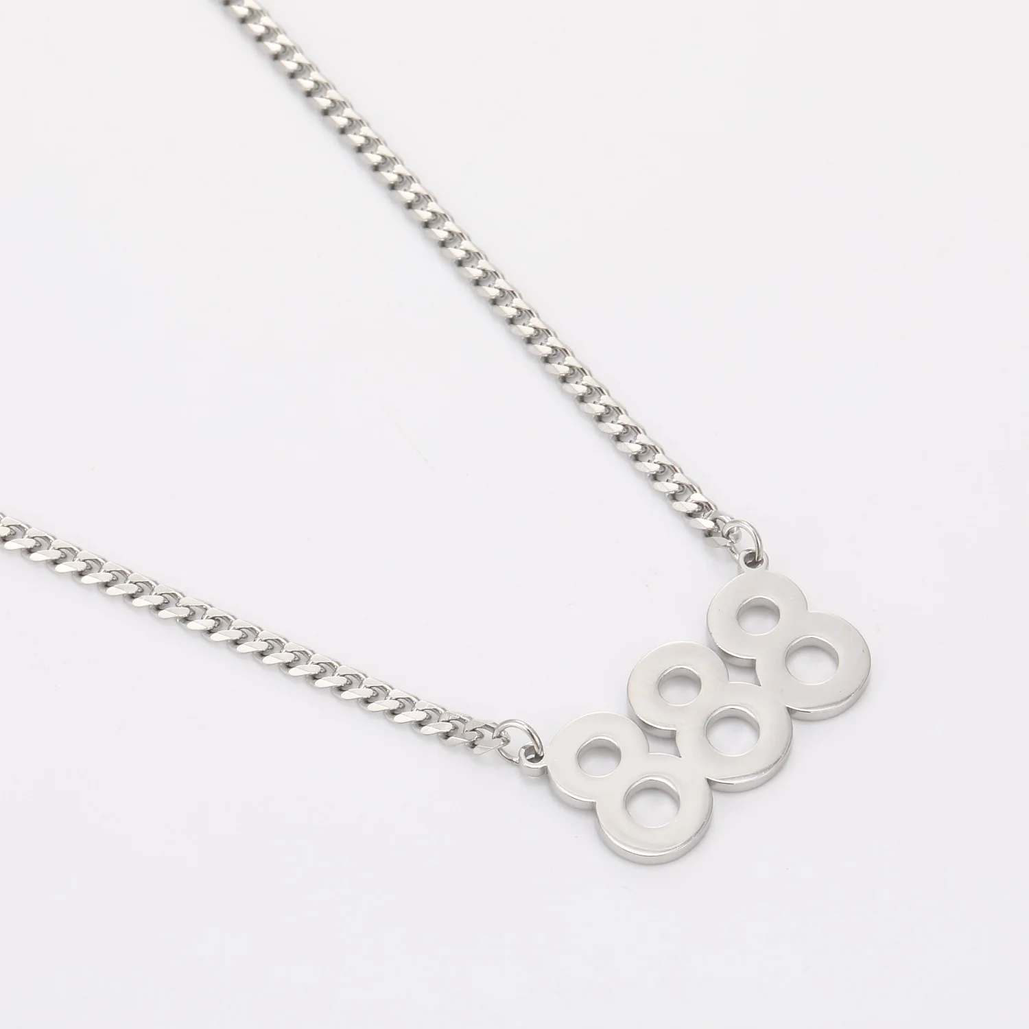 Angel Number Necklace w/ Cuban Chain - Image 7