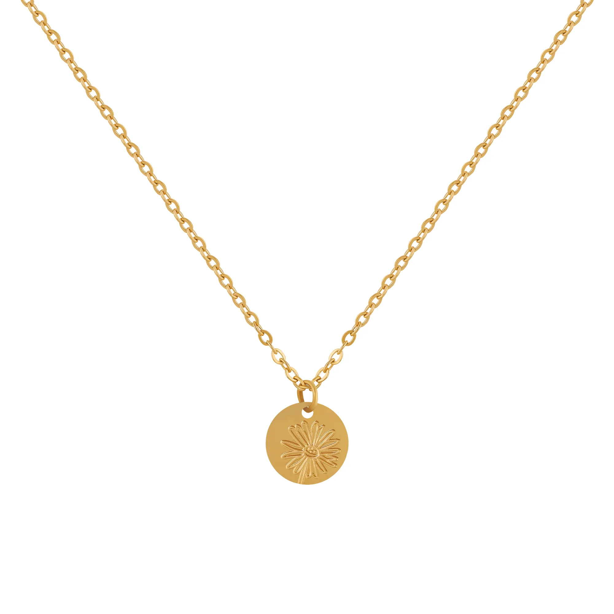 Birth Flower Pendant Necklace - Image 5