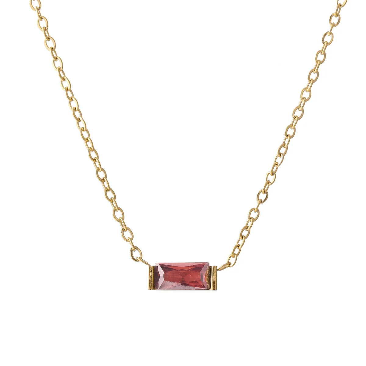 Birthstone Crystal Necklace - Image 22