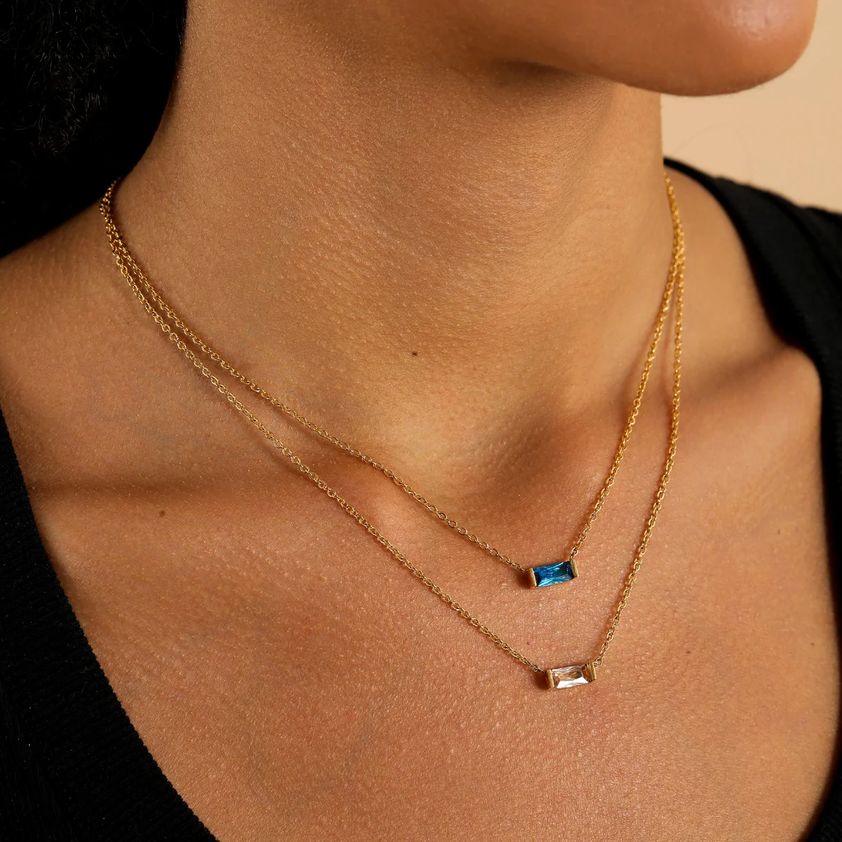 Birthstone Crystal Necklace - Image 3