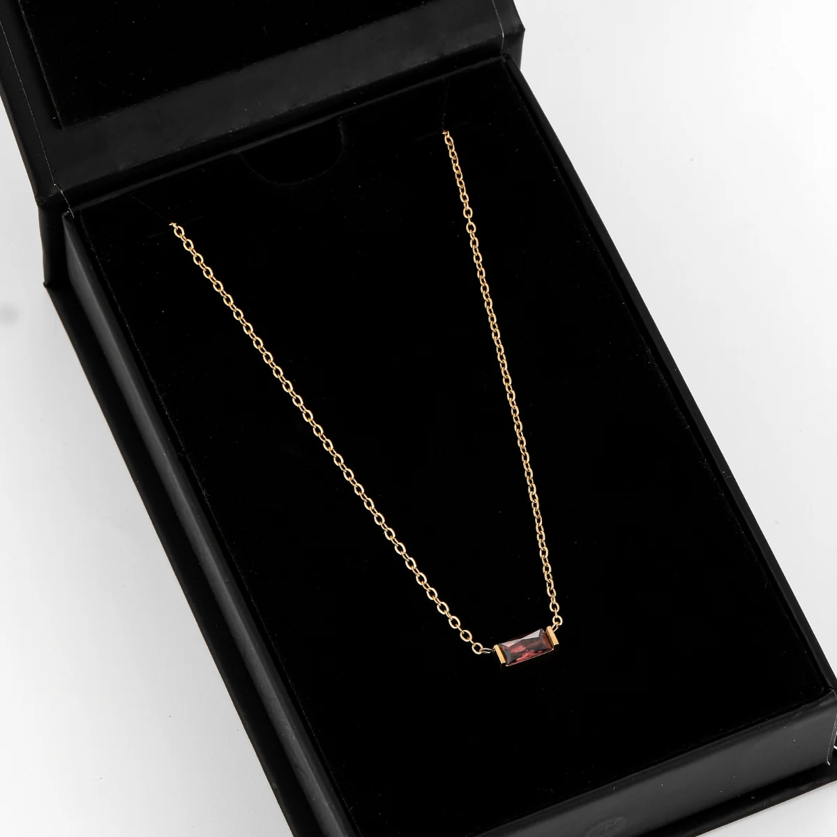 Birthstone Crystal Necklace - Image 4