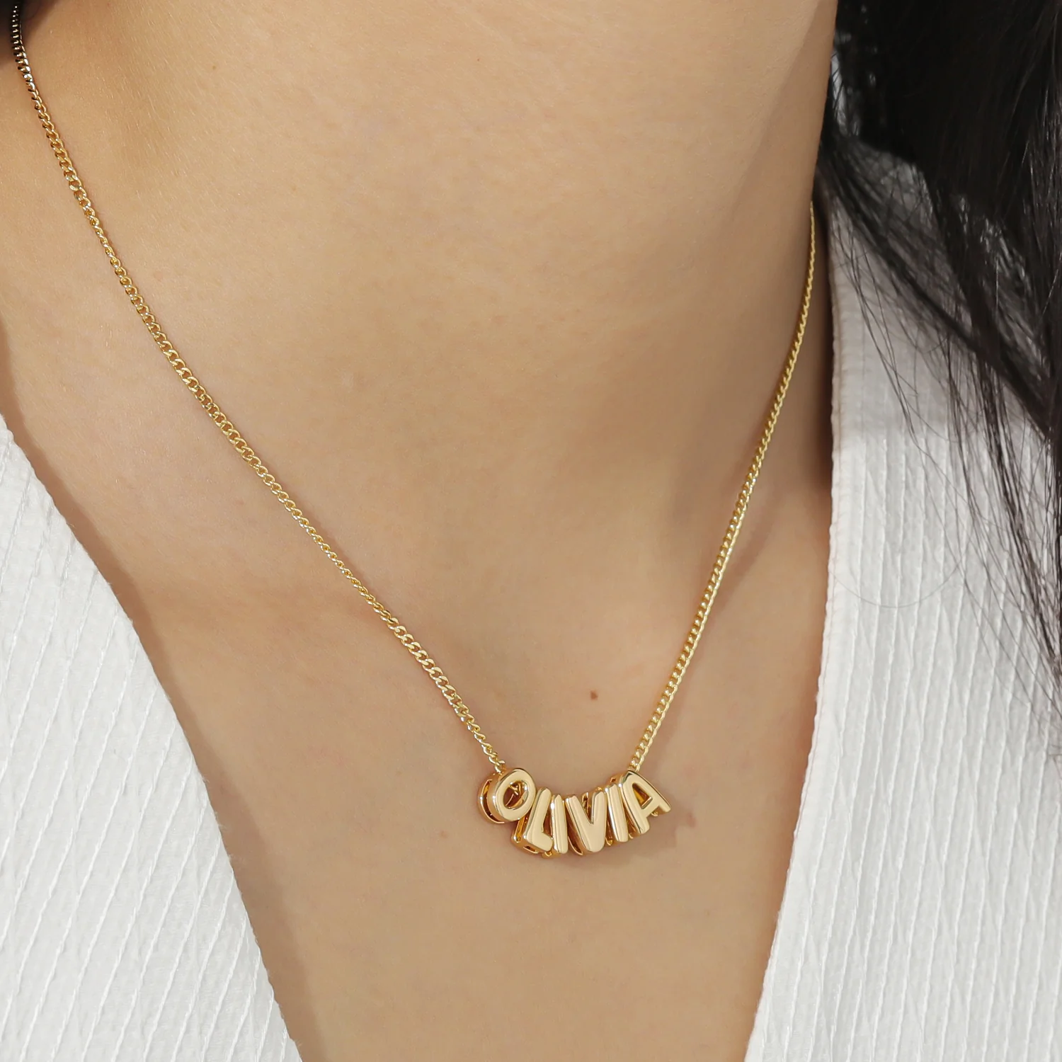 Bubble Name Necklace - Image 5