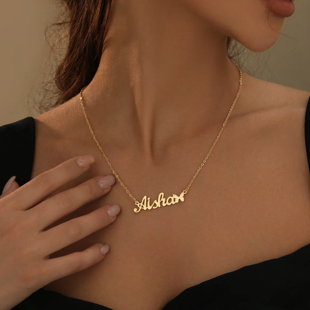 Butterfly Name Necklace - Image 3