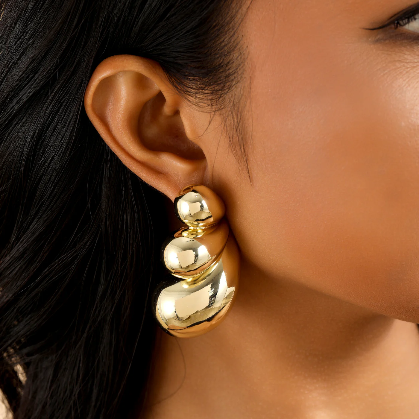 Butterfly Wing Drop Earrings - Image 6