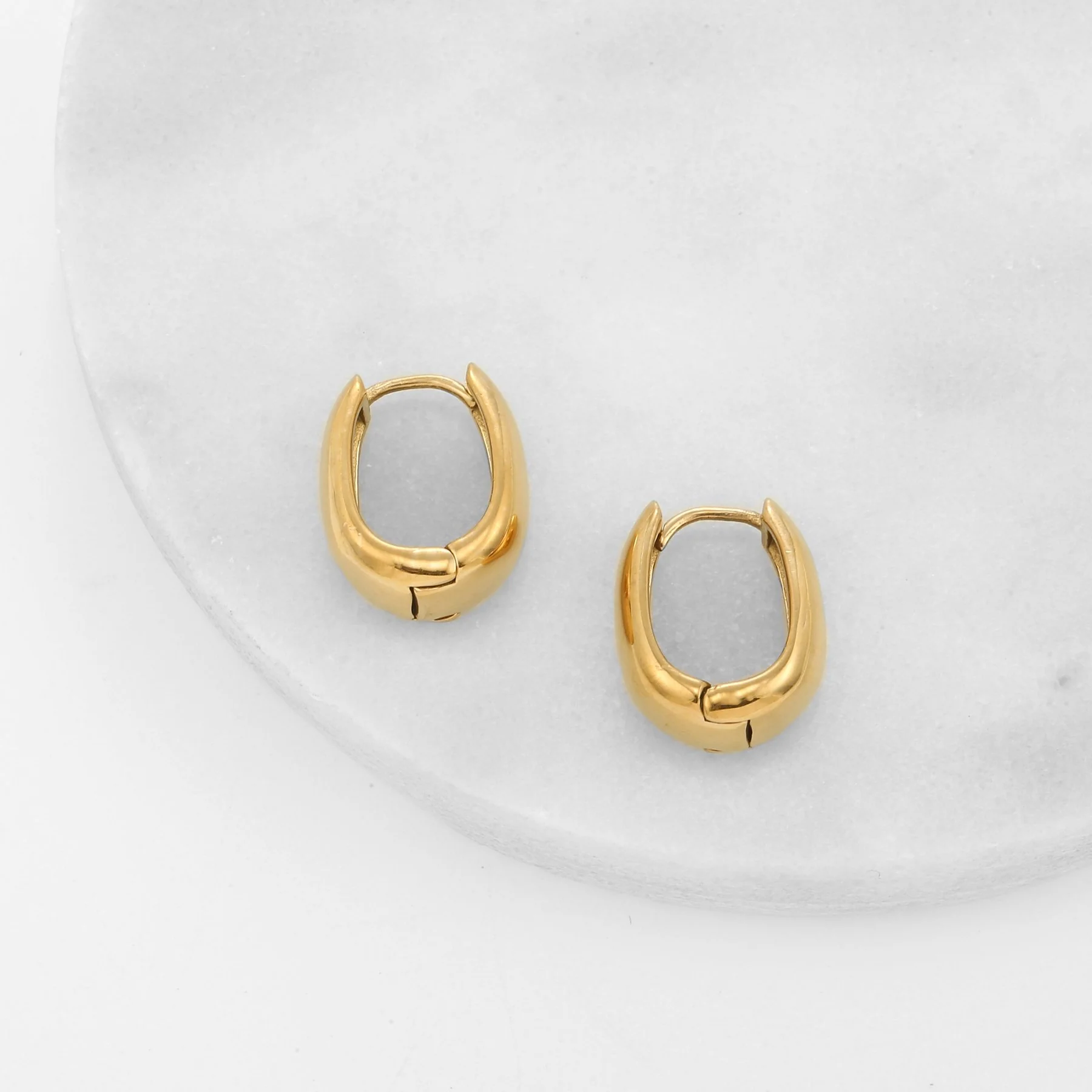Chunky Dome Earrings - Image 4