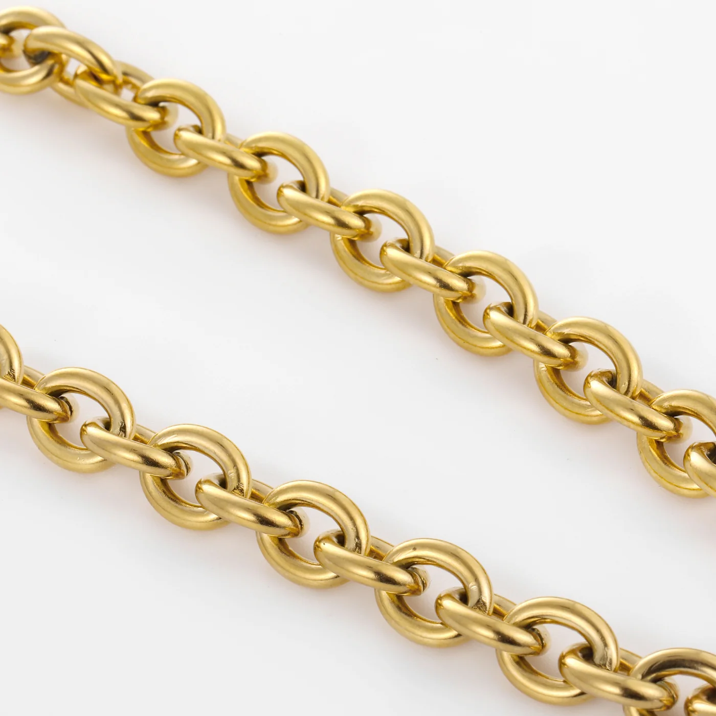 Chunky Rolo Chain Necklace - Image 6