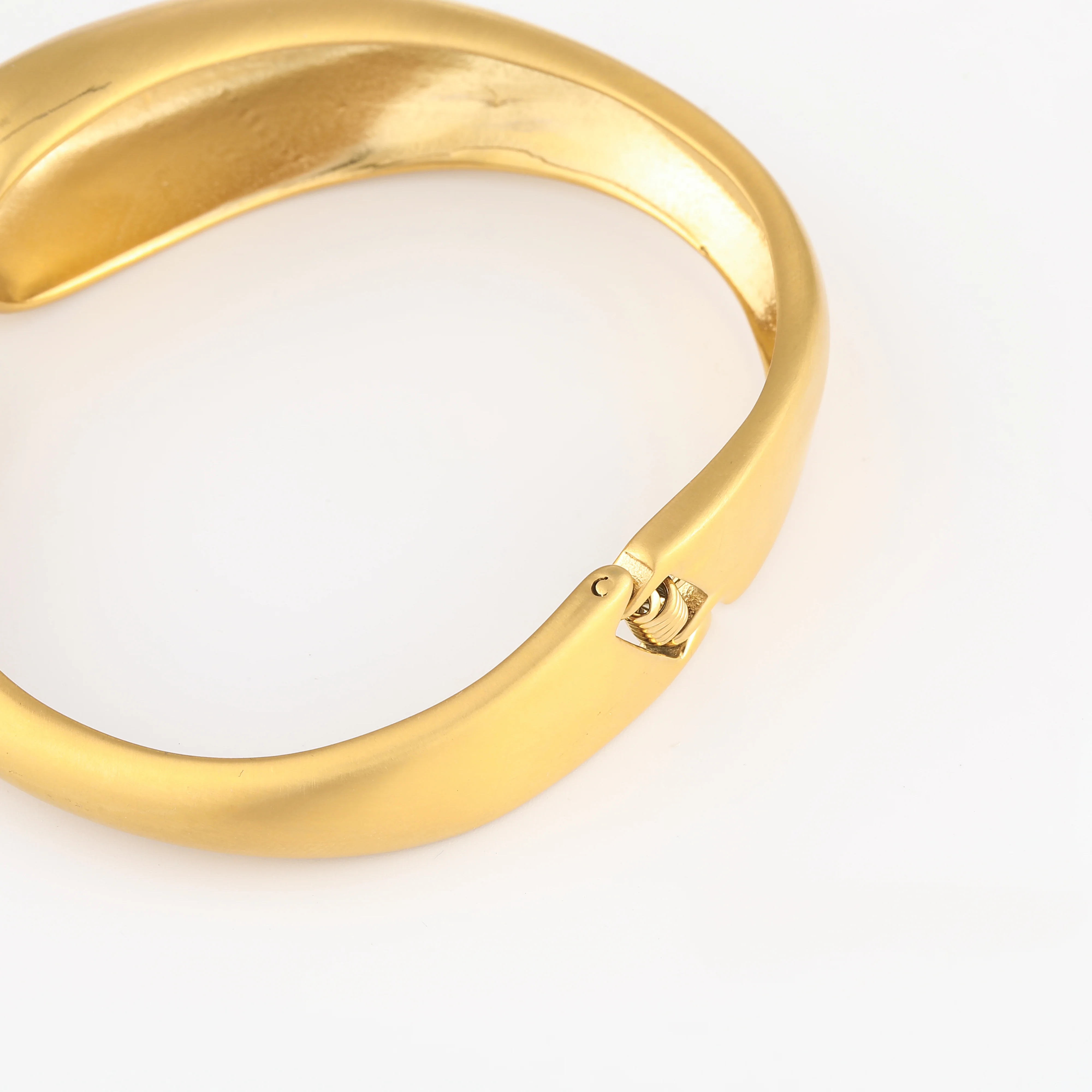 Classic Frosted Cuff Bracelet - Image 8