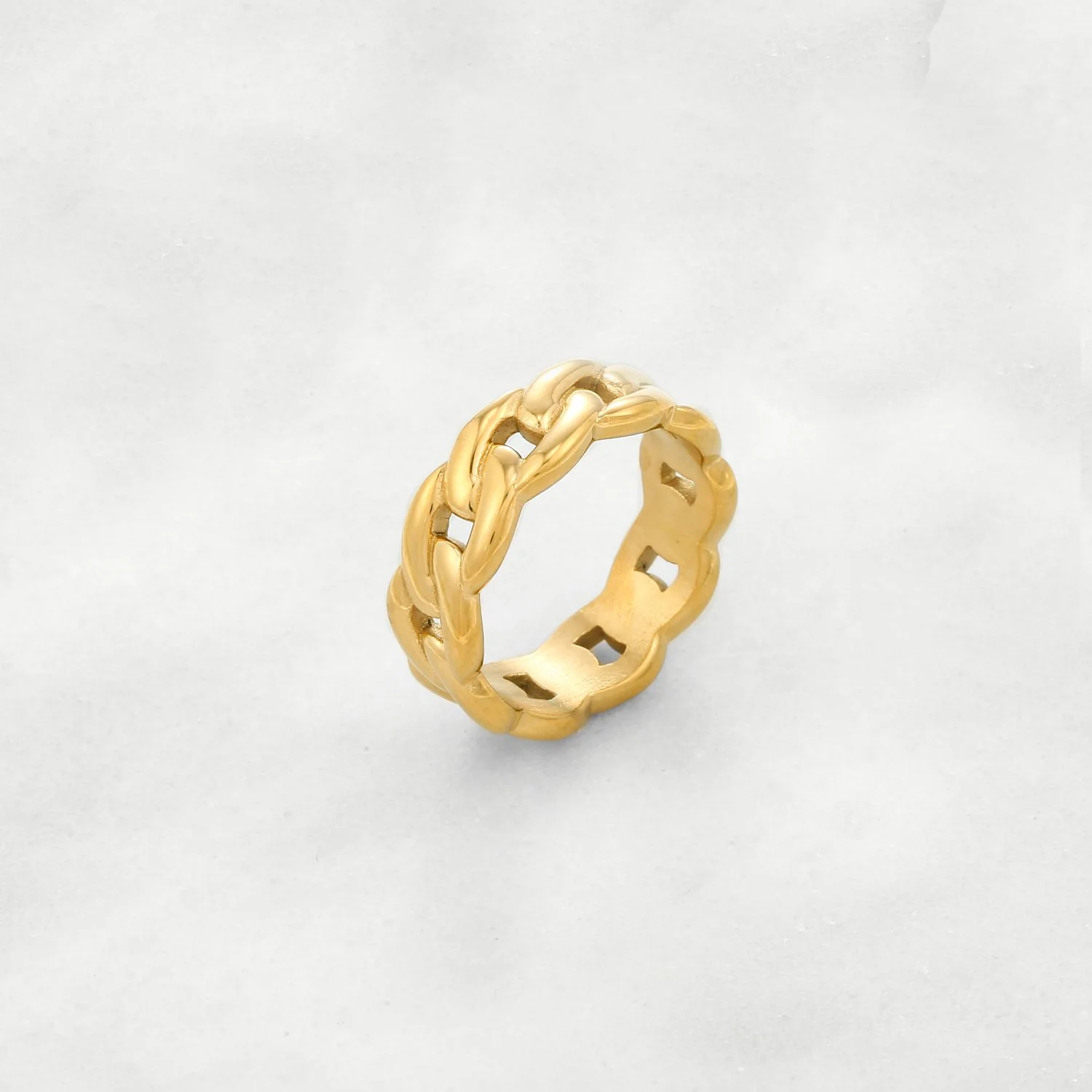 Cuban Link Ring - Image 7