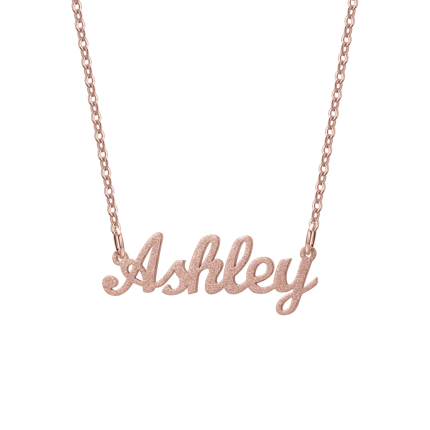 Diamond Cut Name Necklace - Image 6