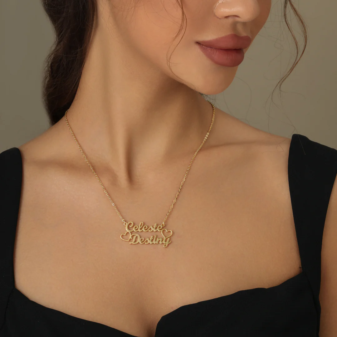Double Name Necklace - Image 3