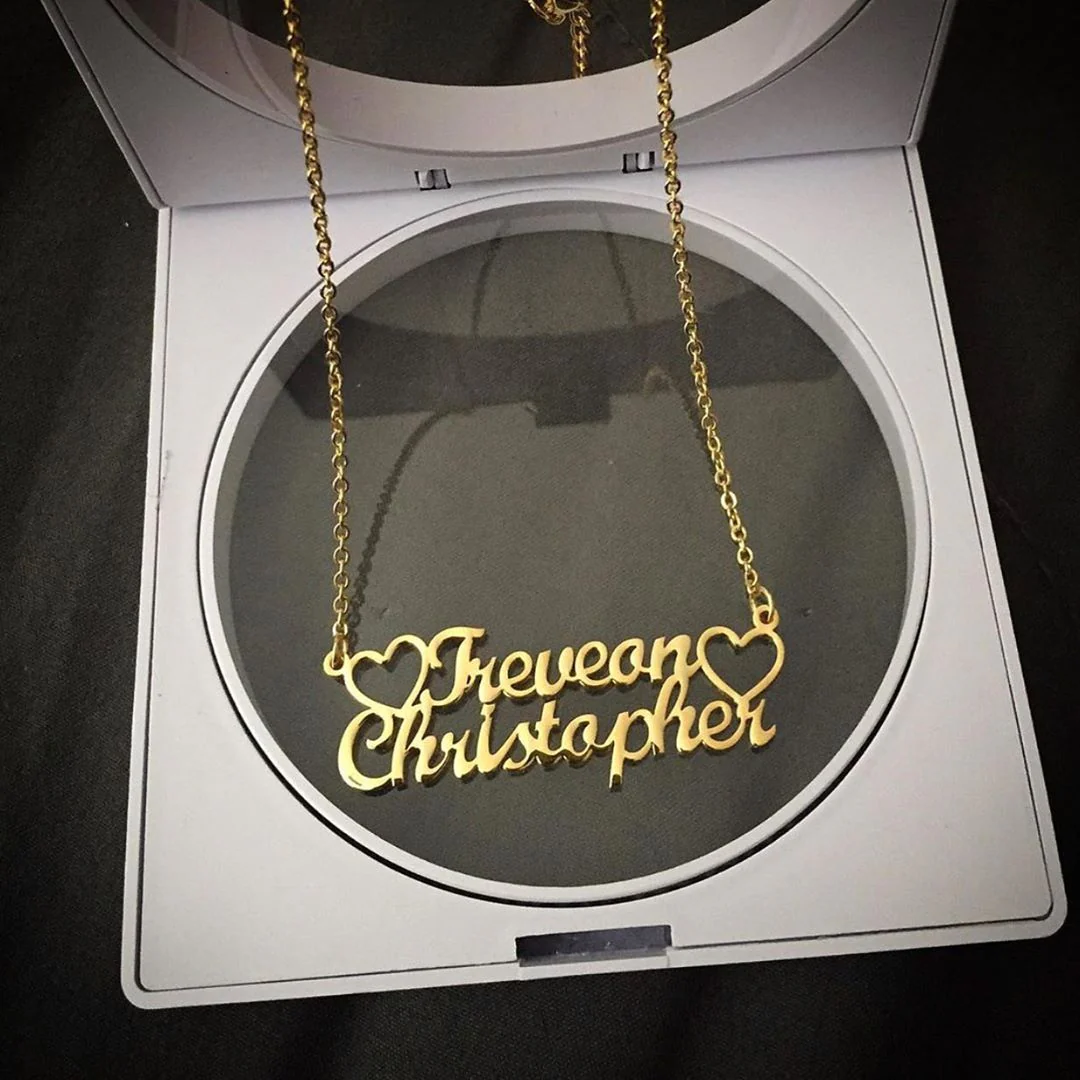Double Name Necklace - Image 4