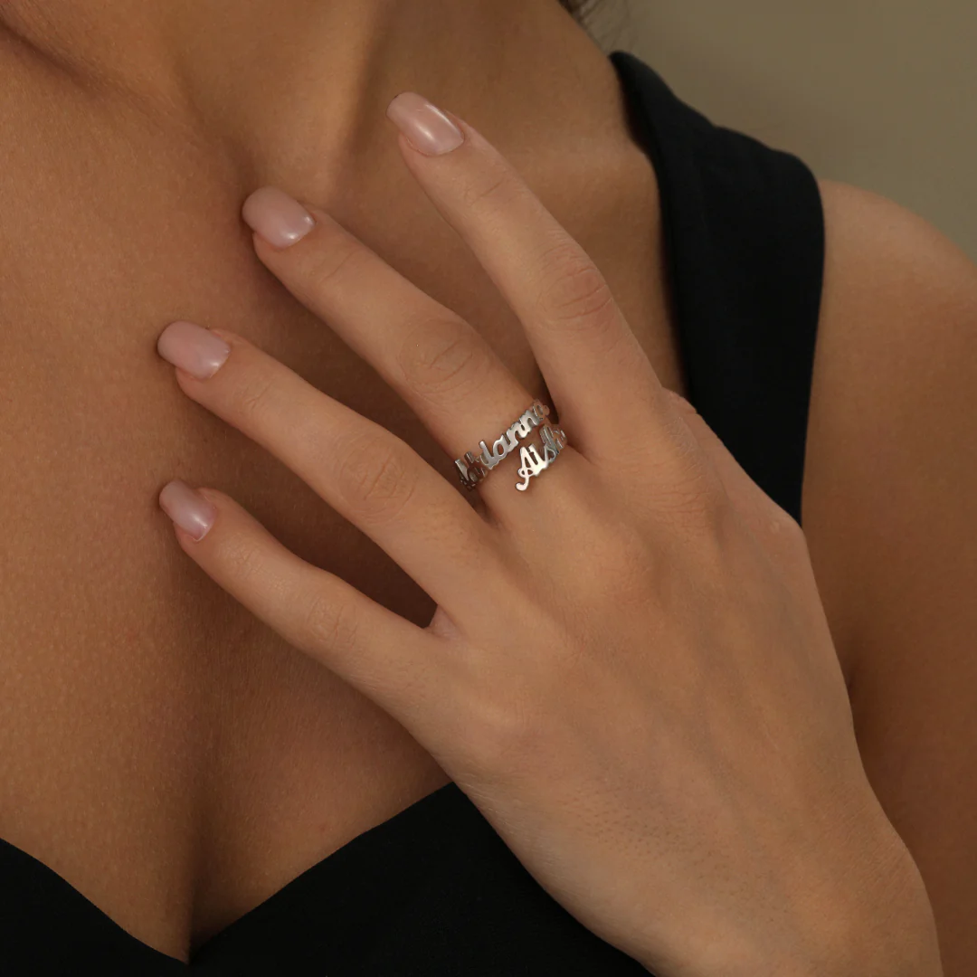 Double Name Ring - Image 5