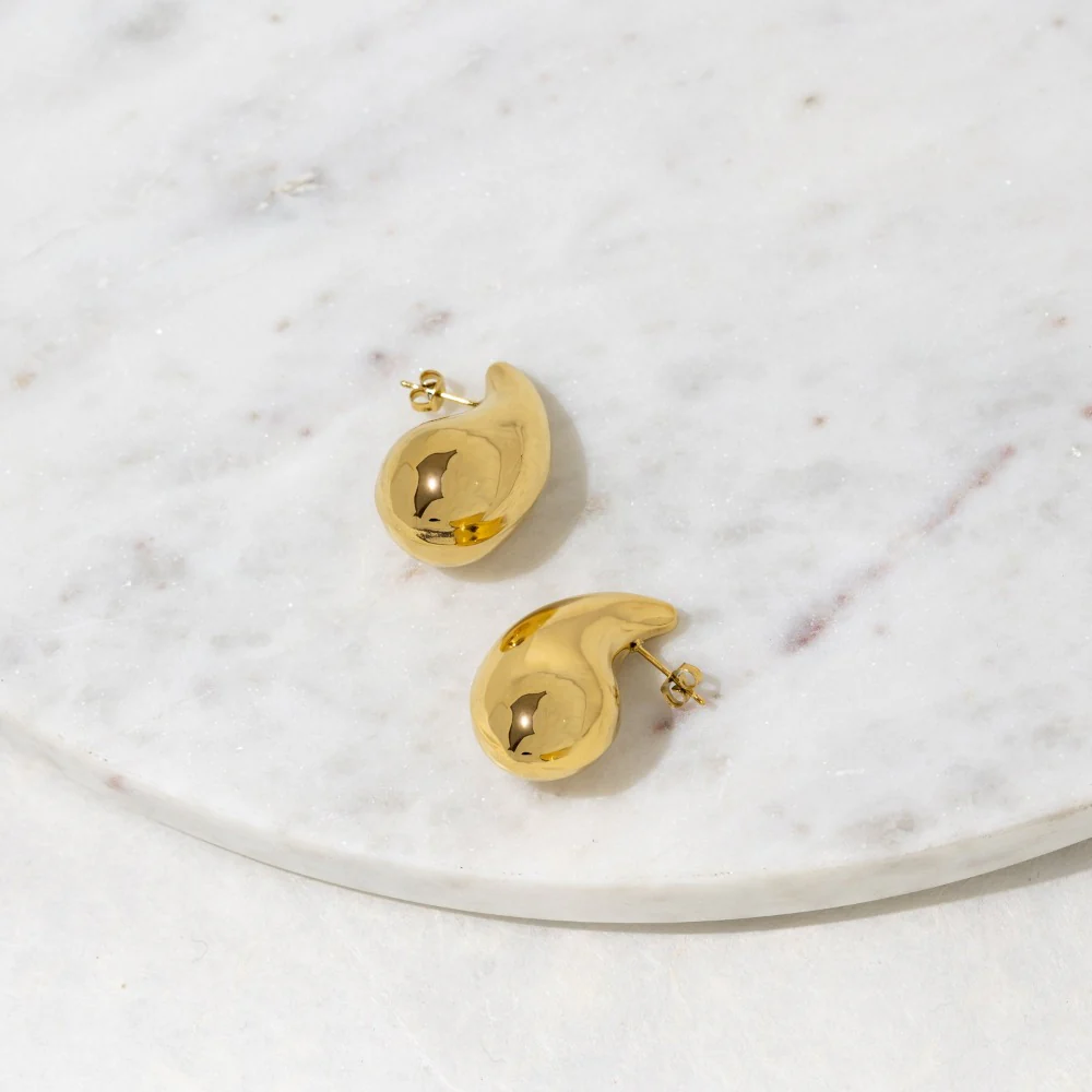 Drop Stud Earrings - Image 3