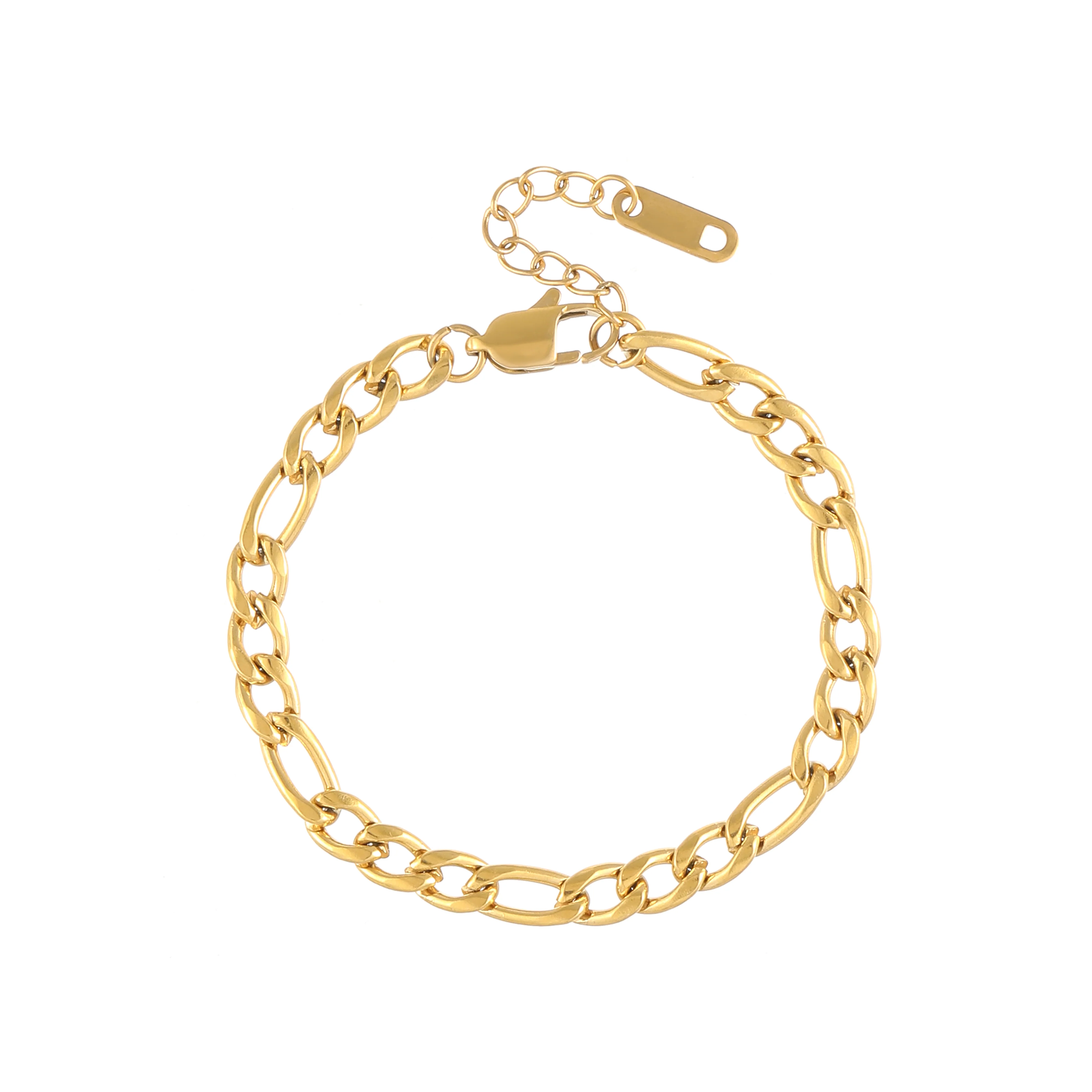 Figaro Bracelet - 5mm - Image 3