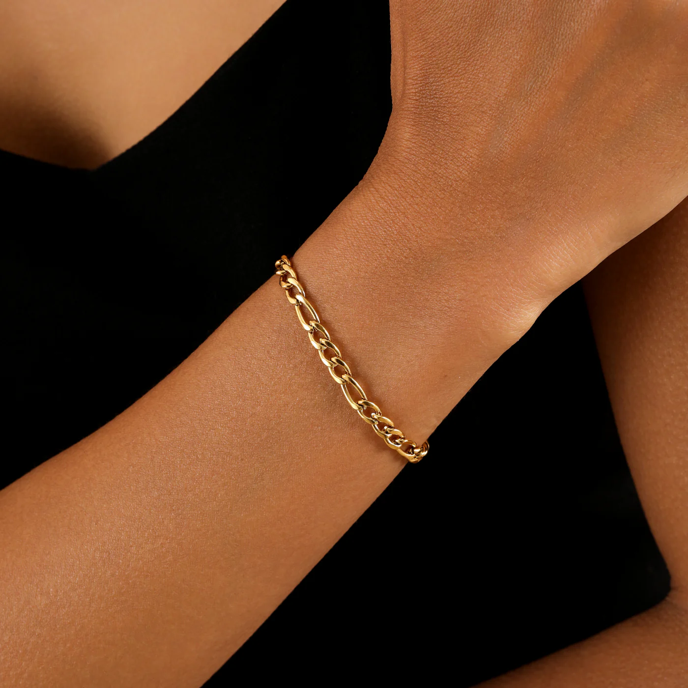 Figaro Bracelet - 5mm - Image 4