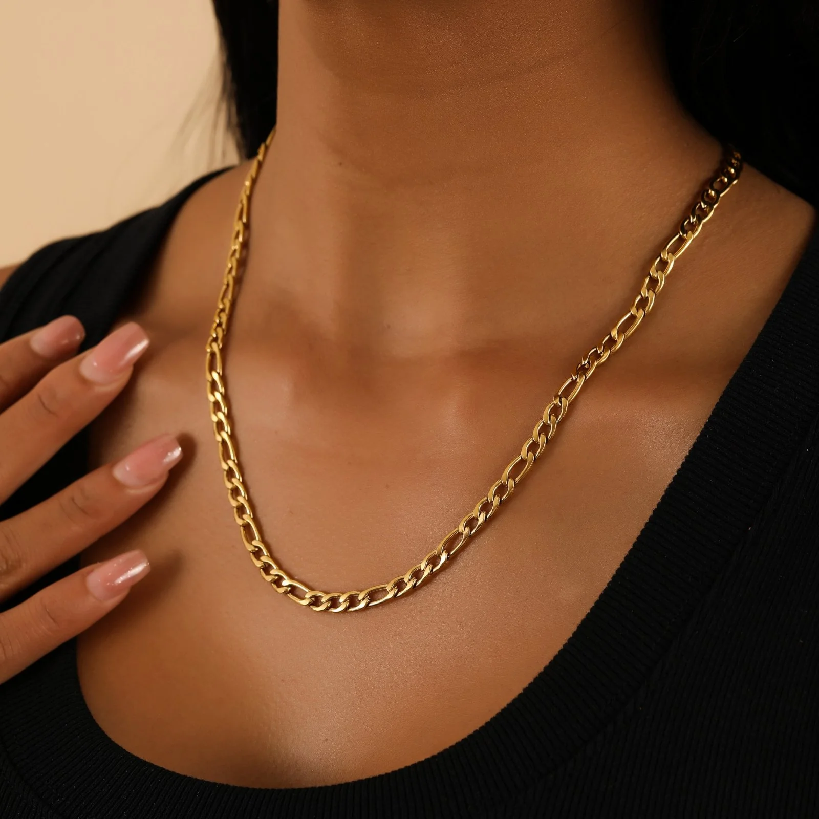 Figaro Chain - 5mm - Image 5