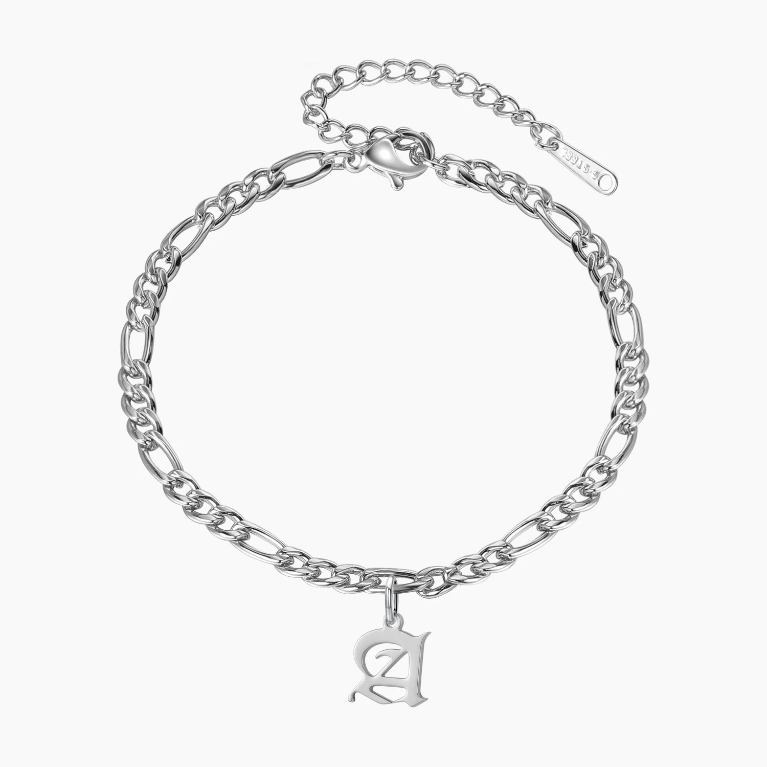 Gothic Initial Bracelet - Image 3
