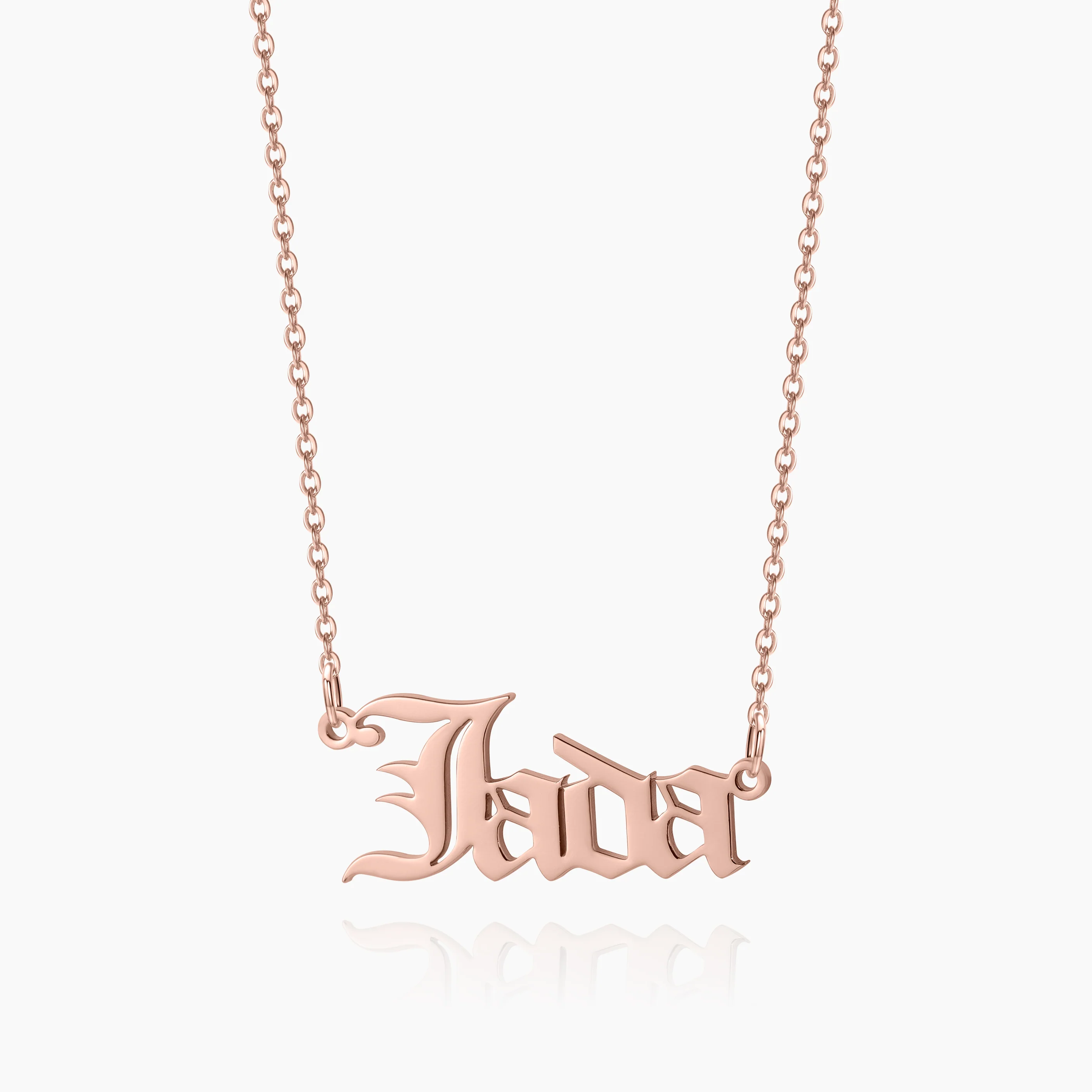 Gothic Name Necklace - Image 7