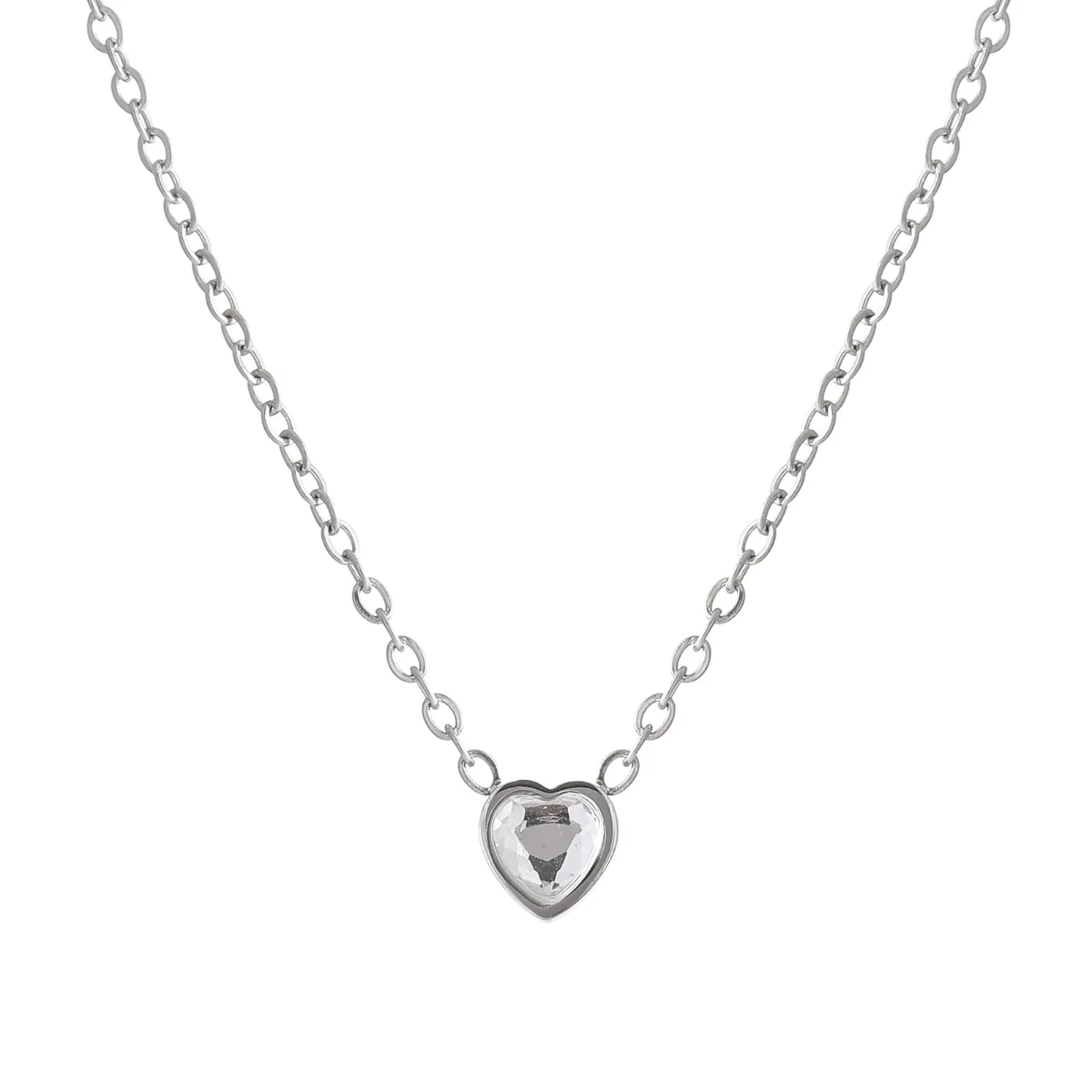 Heart Birthstone Necklace - Image 11