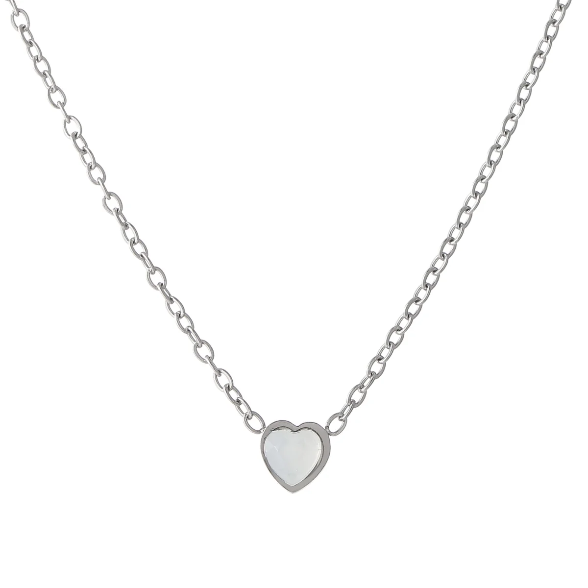 Heart Birthstone Necklace - Image 15
