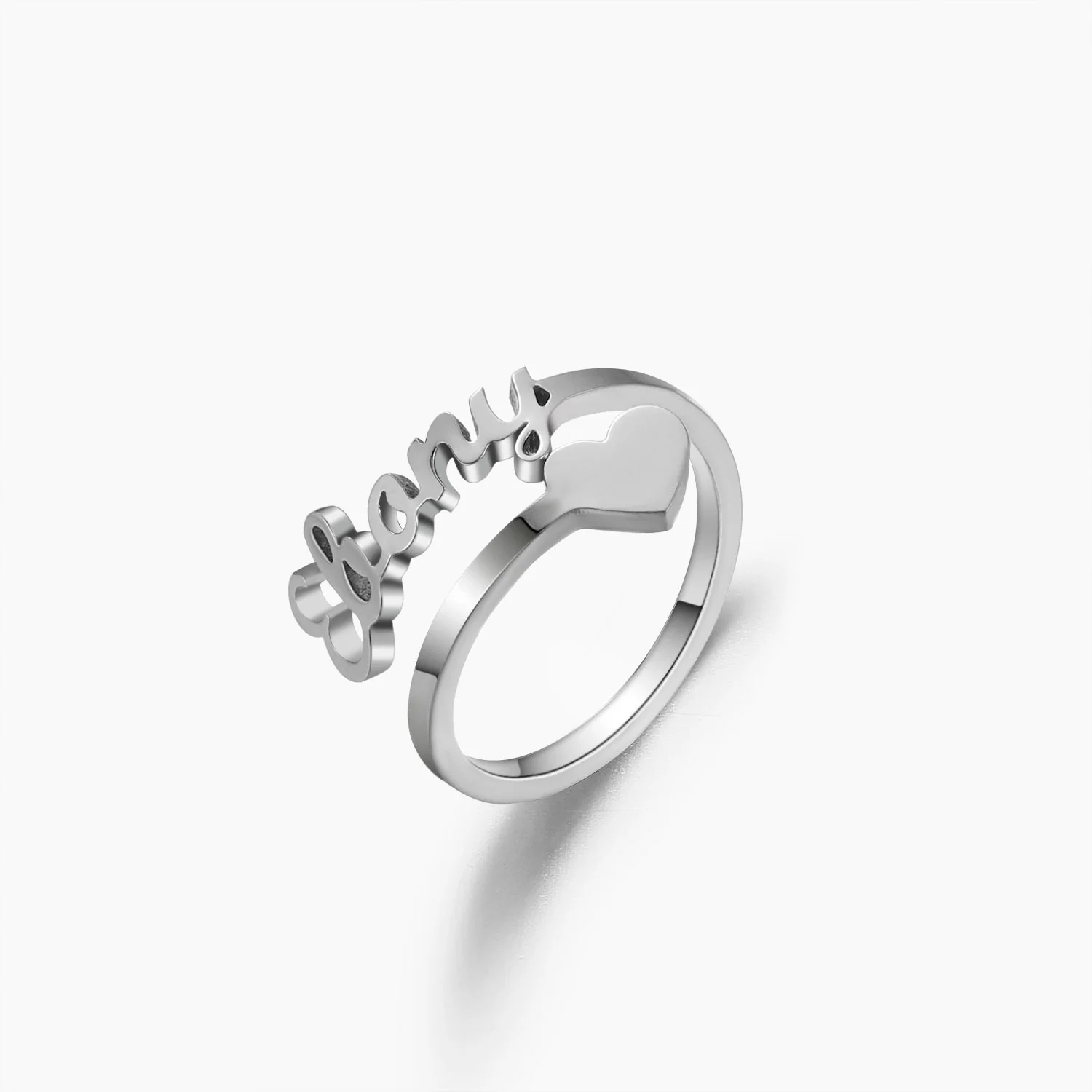 Heart Name Ring - Image 4