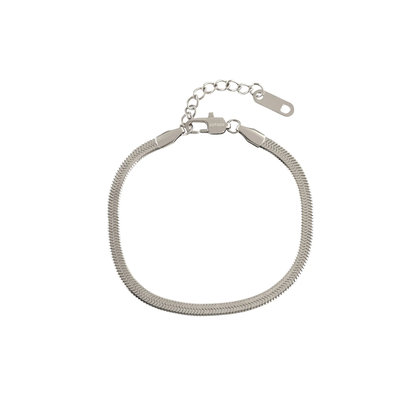Herringbone Anklet - 3mm - Image 2
