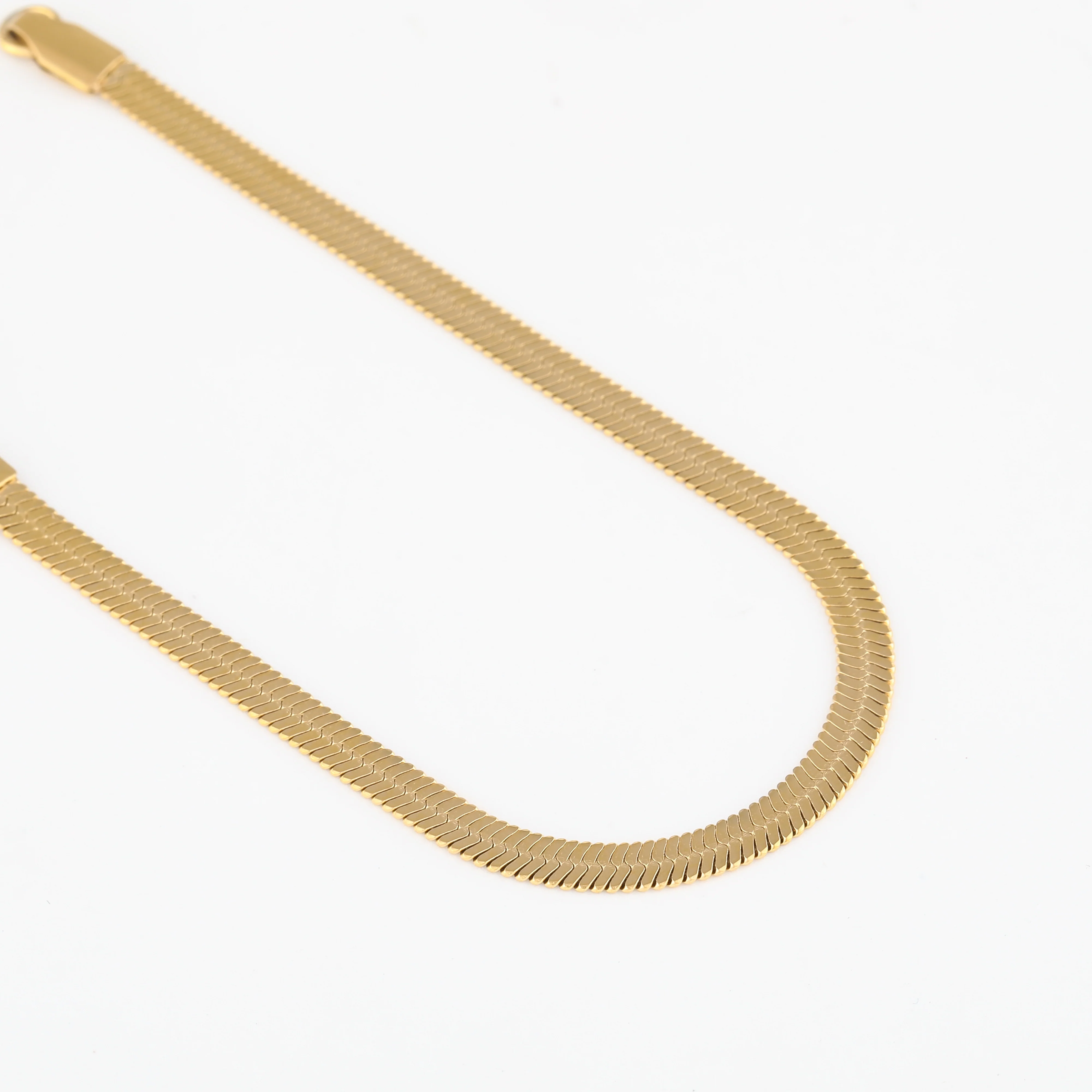 Herringbone Bracelet - 4mm - Image 5