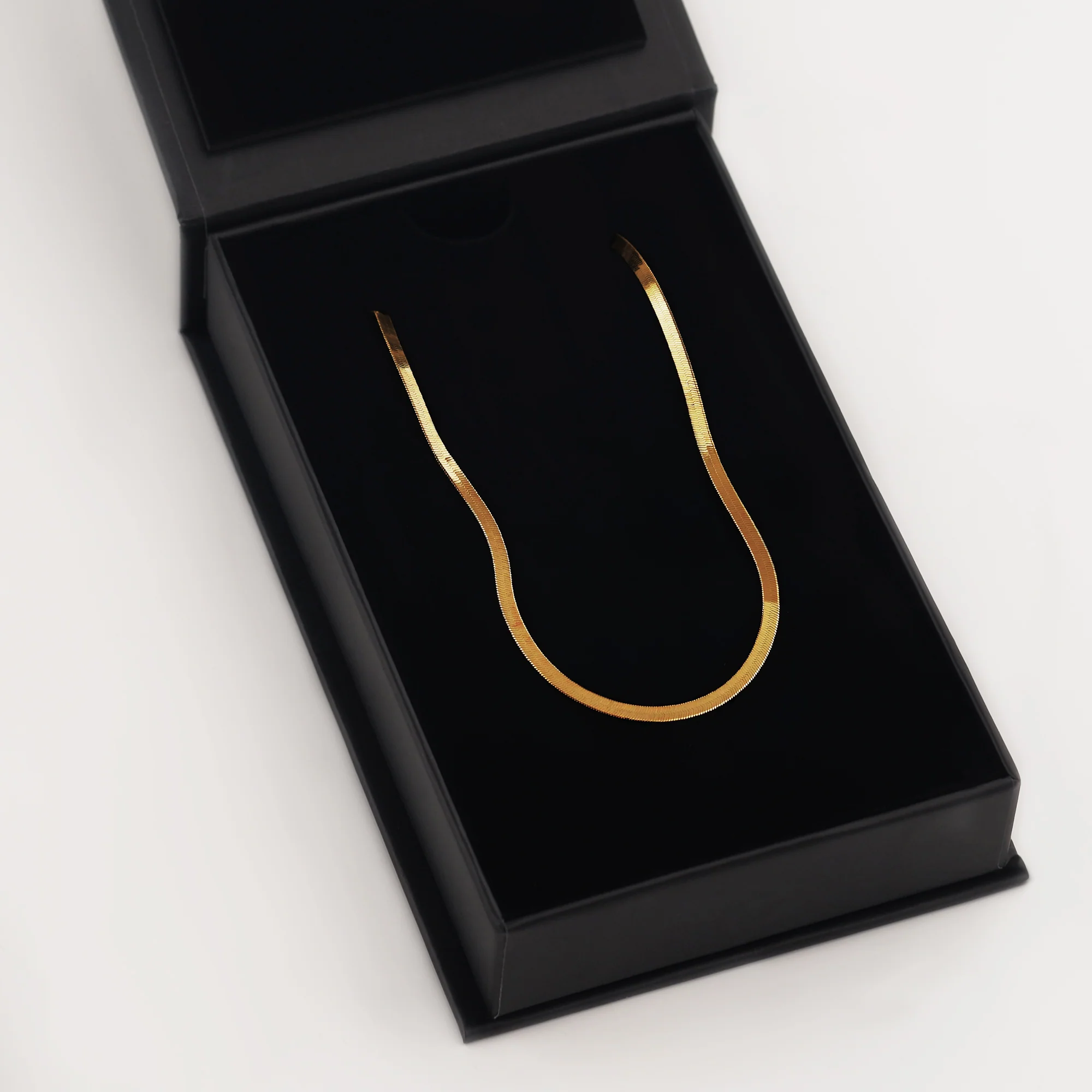 Herringbone Necklace - 3mm - Image 3