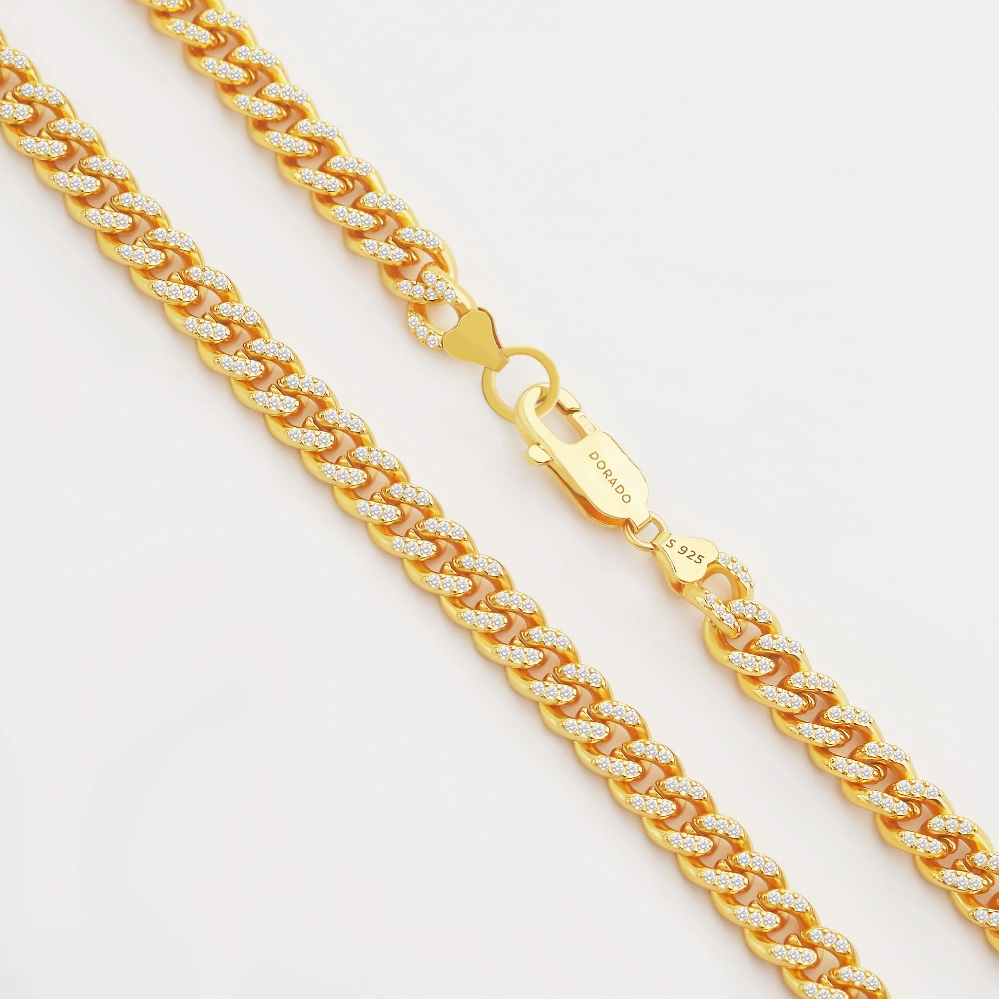 Iced Cuban Link Chain - 7mm - Image 6