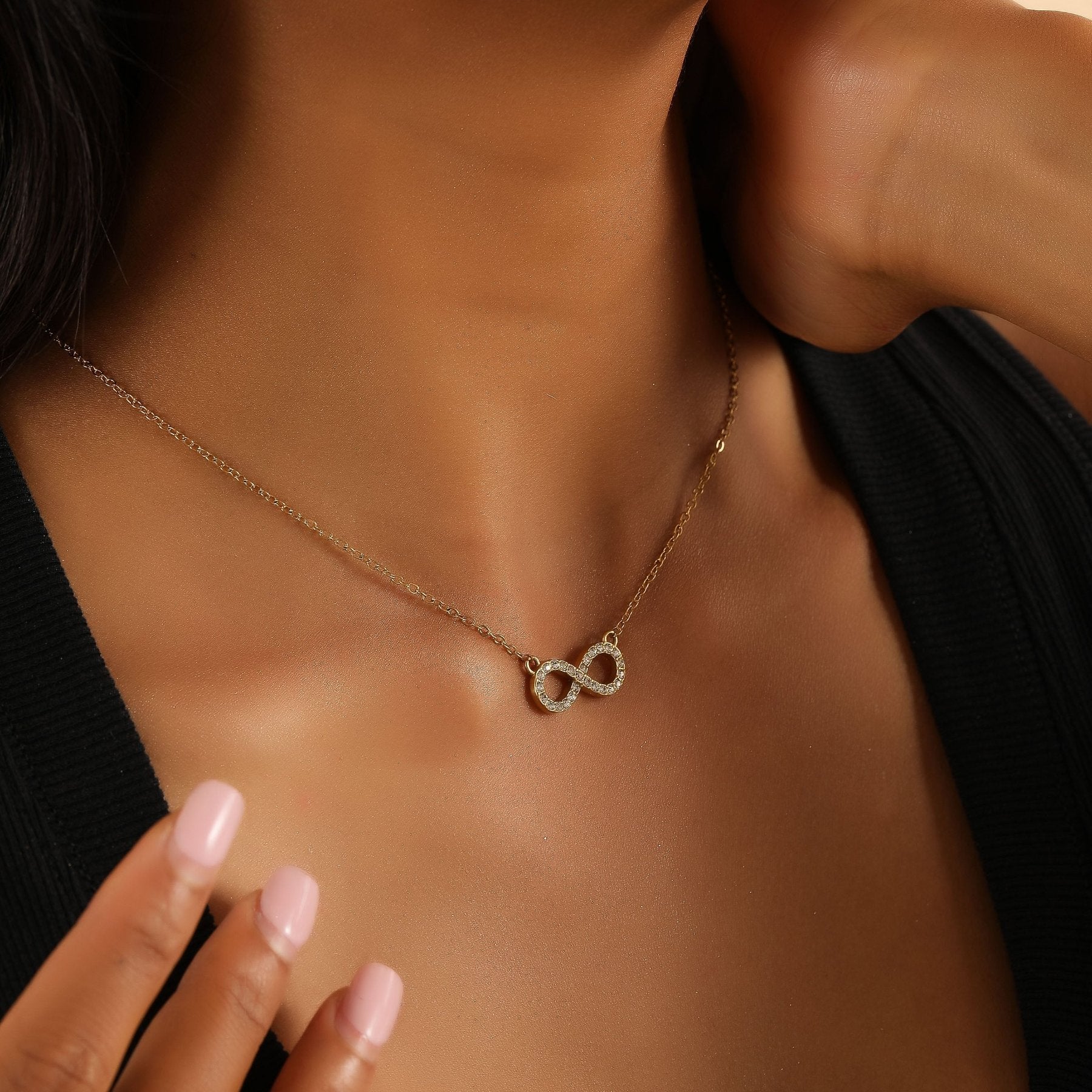 Iced Infinity Necklace - Image 5
