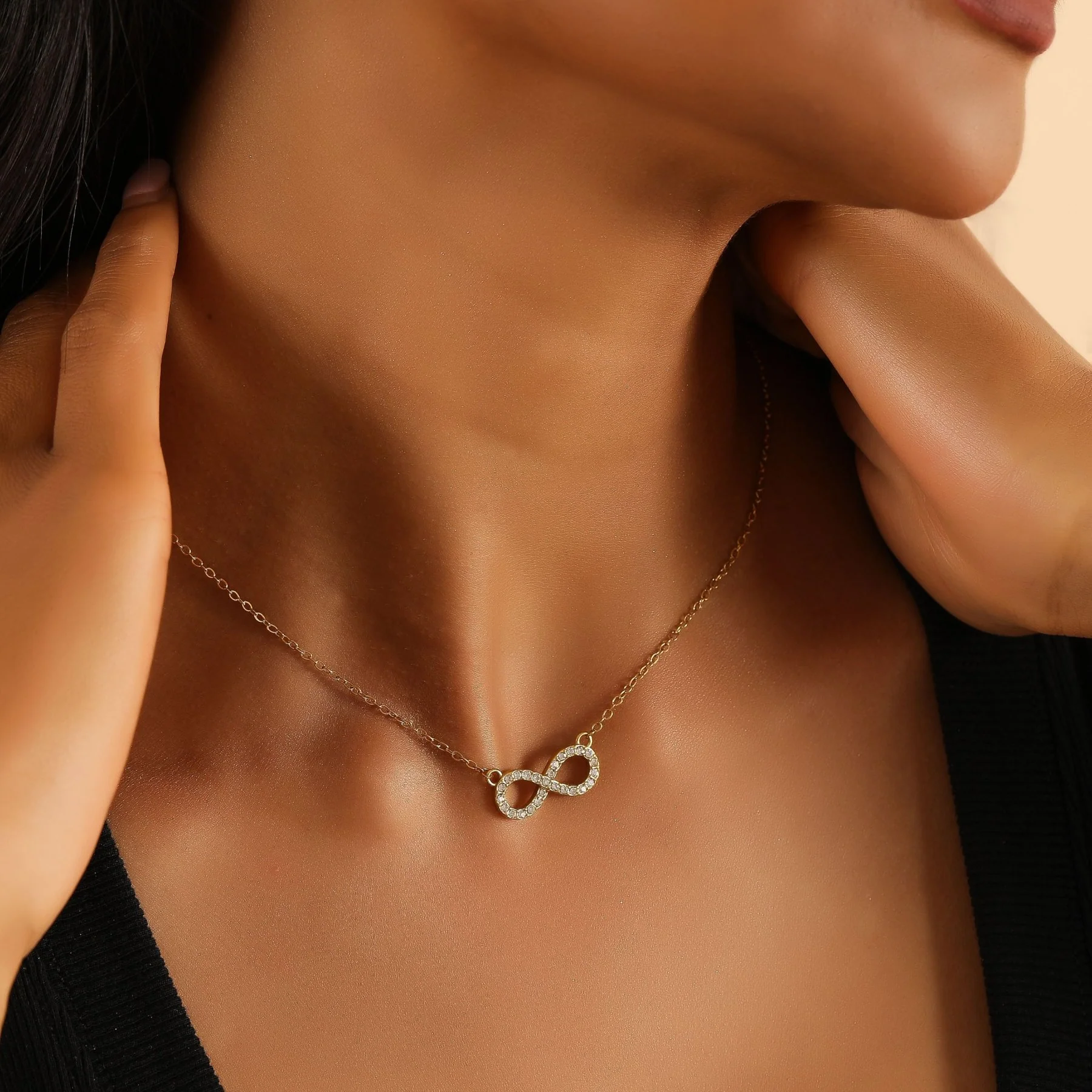 Iced Infinity Necklace - Image 6