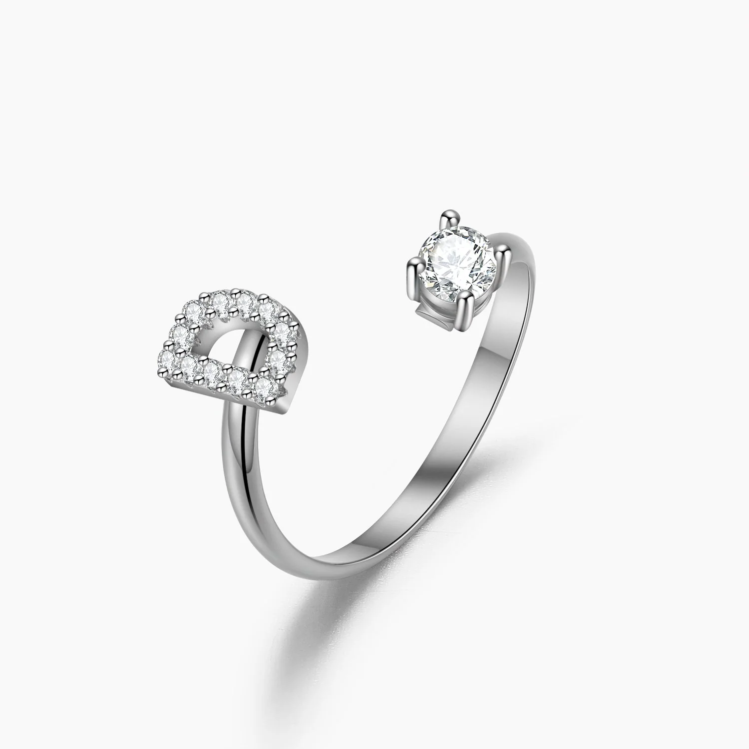 Iced Initial Ring - Image 6