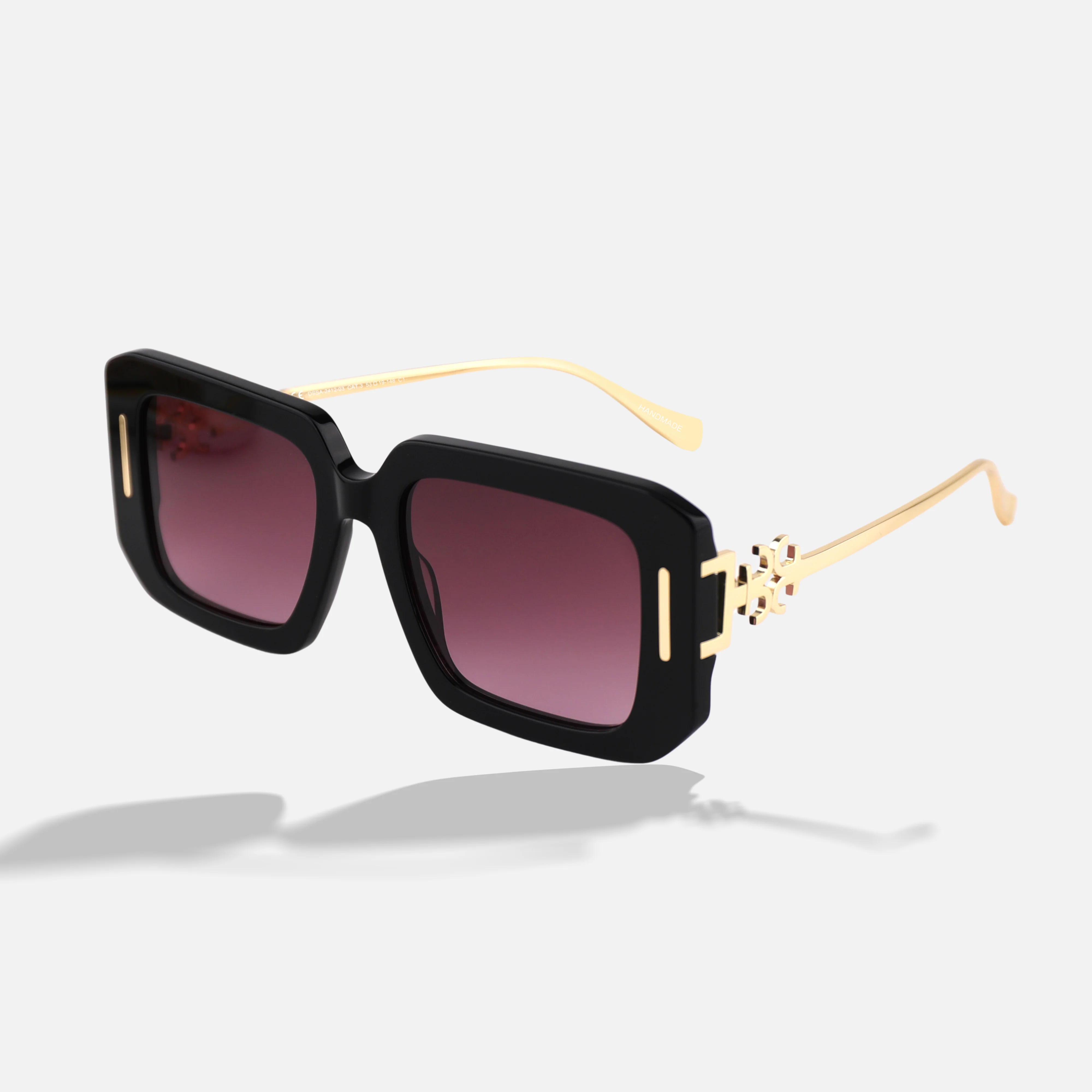 Icona Gradient Sunglasses with Gold - Image 4
