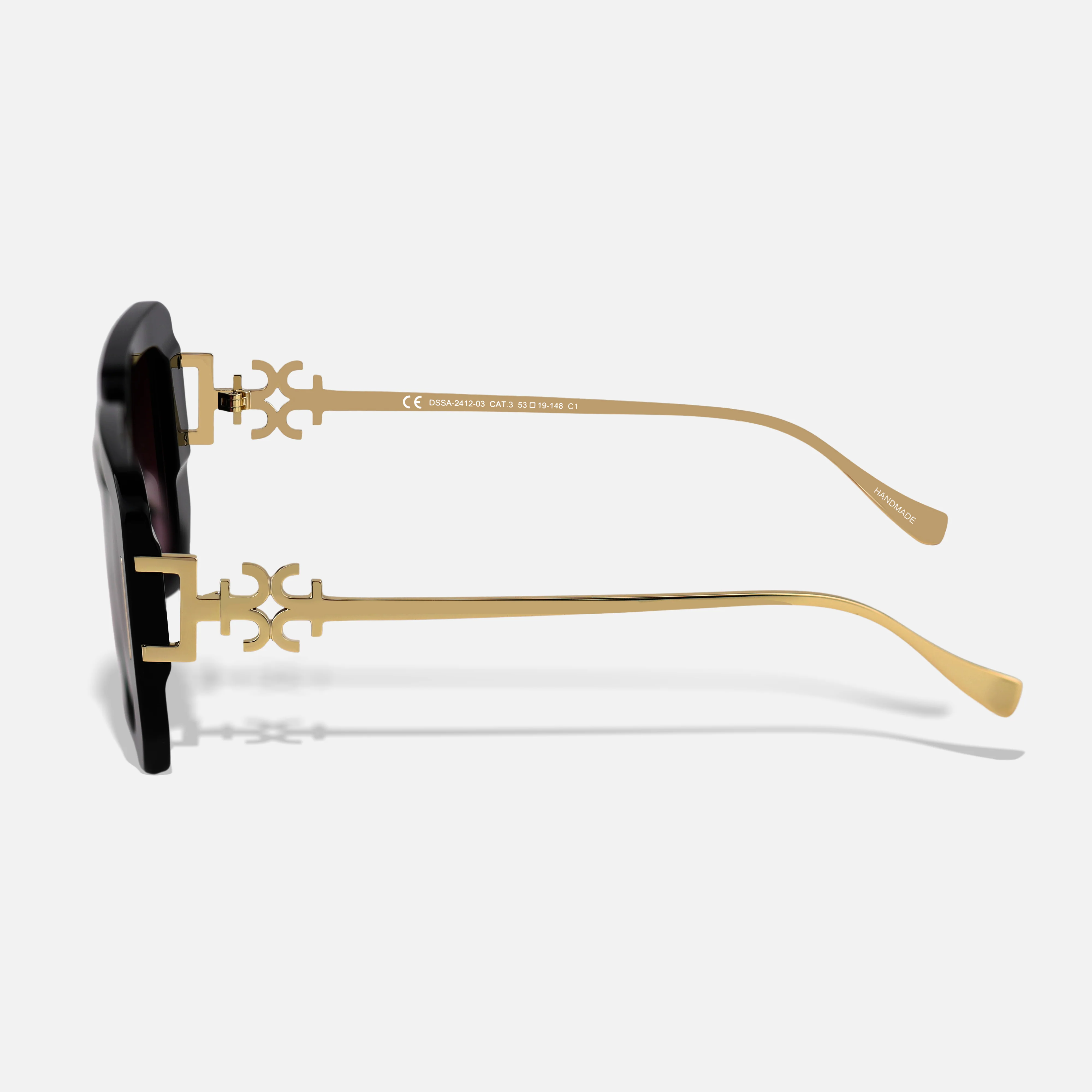 Icona Gradient Sunglasses with Gold - Image 5