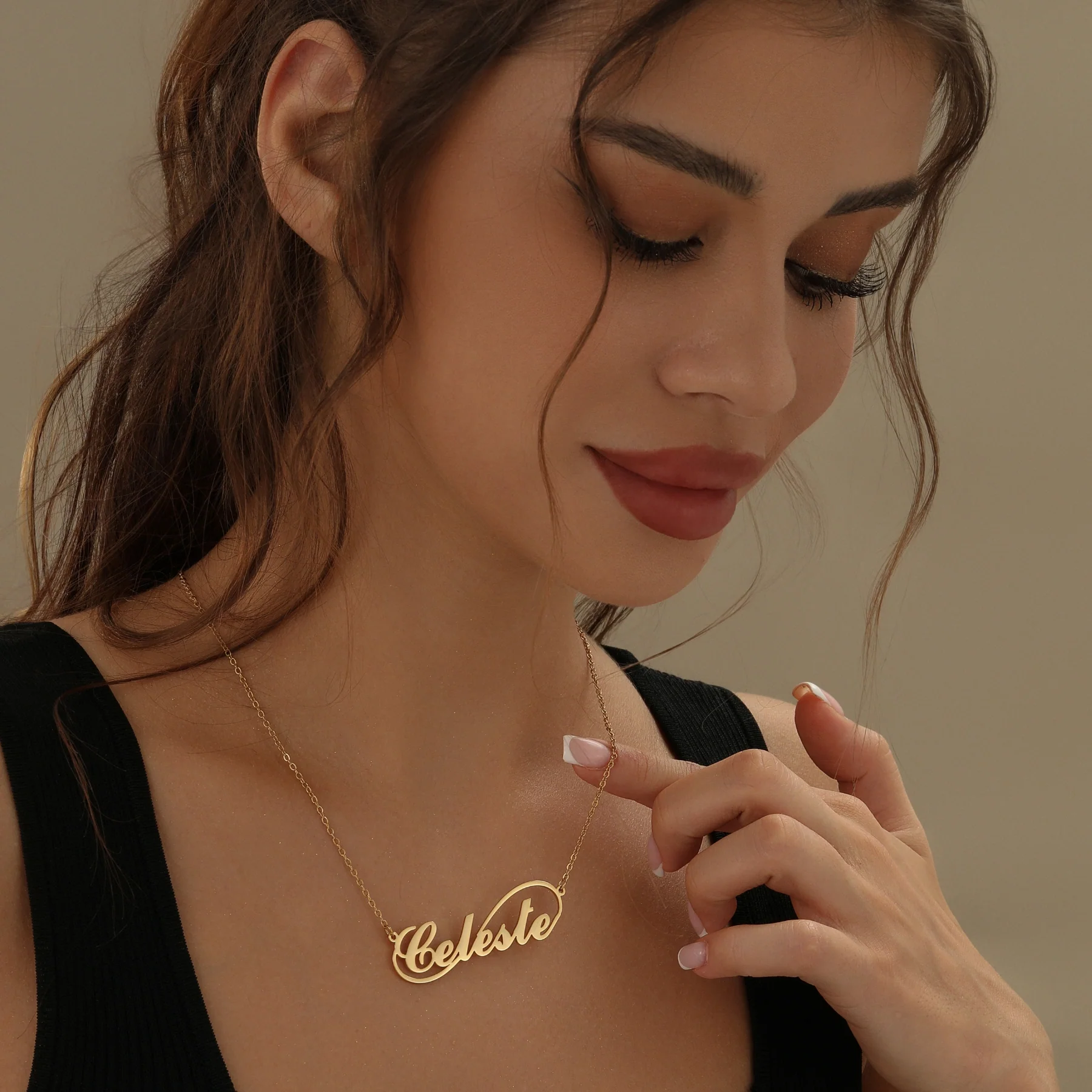 Infinity Name Necklace - Image 2