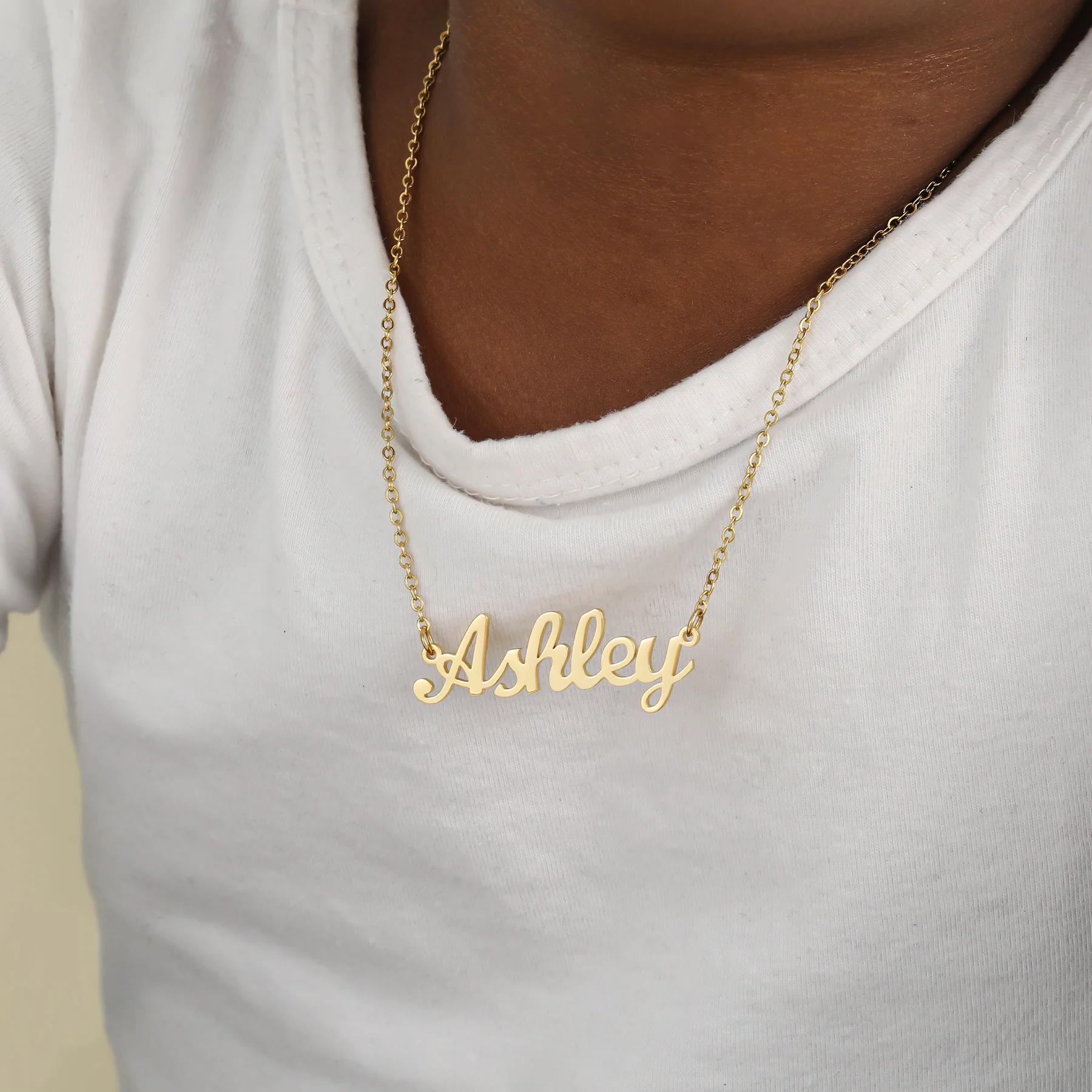 Kids Custom Name Necklace - Image 3