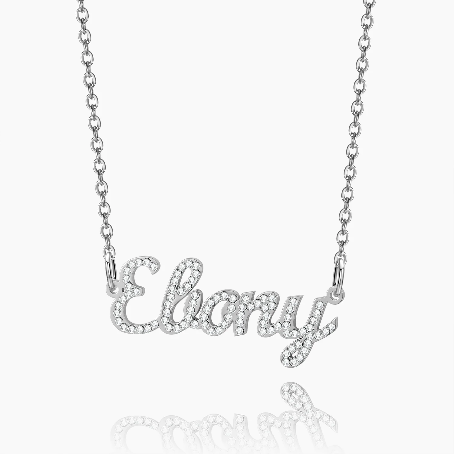 Kids Iced Name Necklace - Image 4