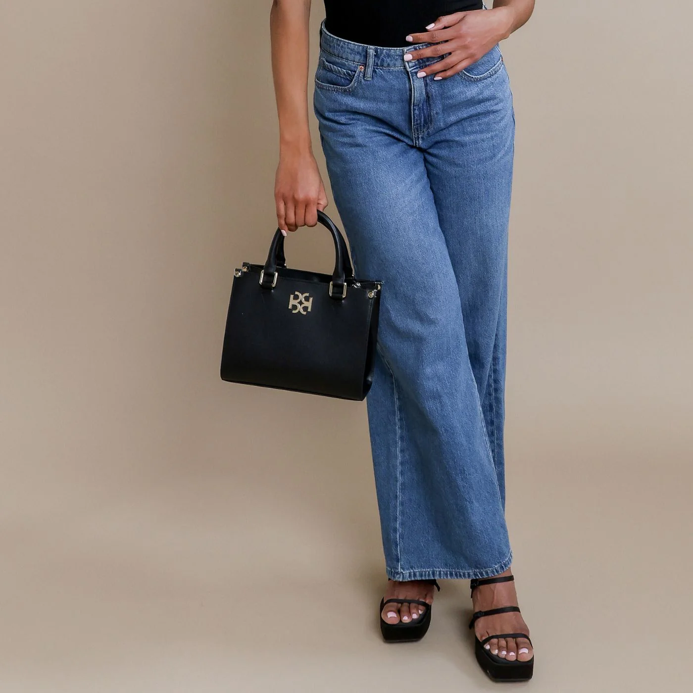 Luna Tote Bag - Black - Image 5
